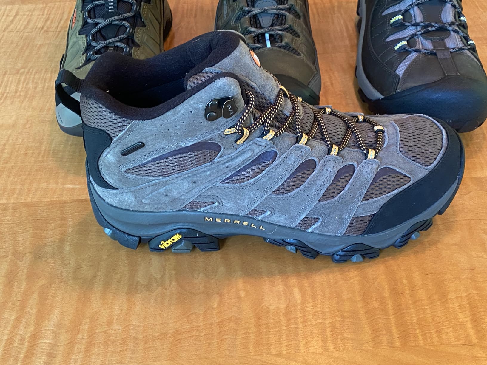 KEEN Men's Targhee 4 Mid Height Waterproof Hiking Boots customer photo 1