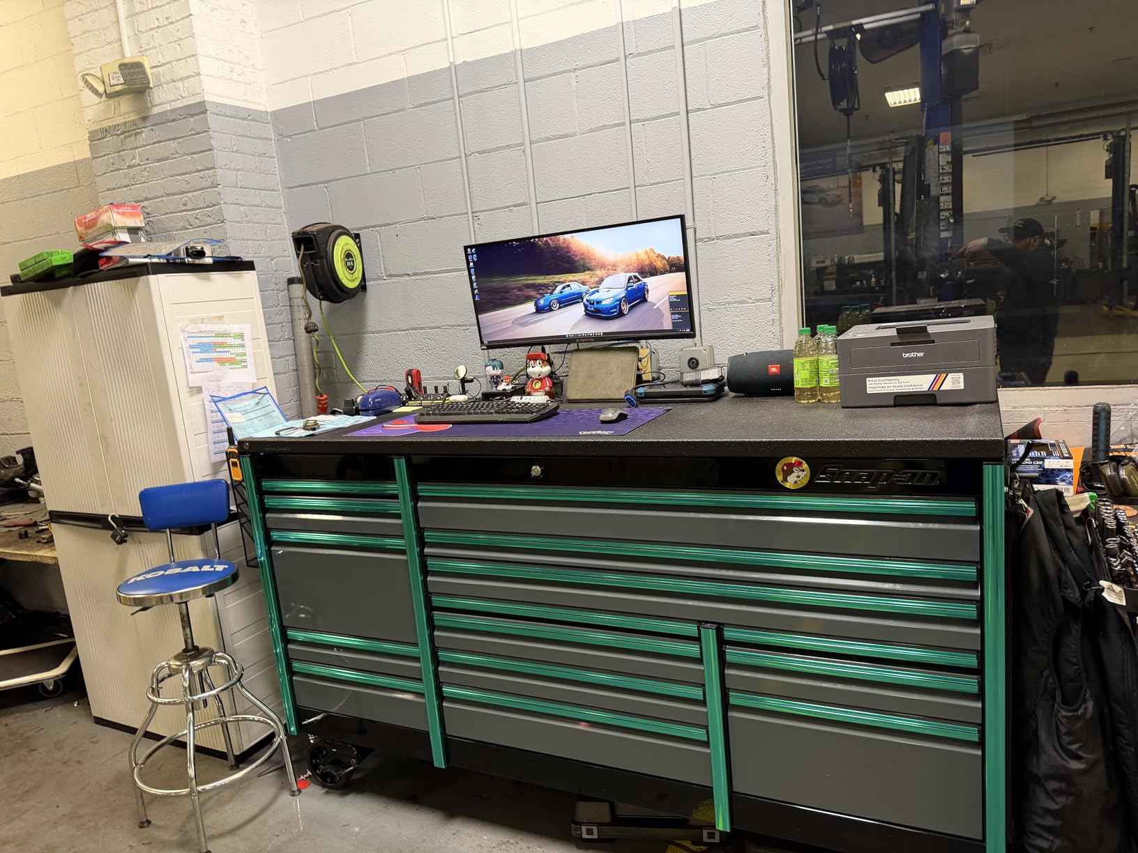 Brother HL-L2405W Wireless Compact Monochrome Laser Printer with Mobile Printing, Black & White Output | Includes Refresh Subscription Trial(1), Works with Alexa customer photo 2