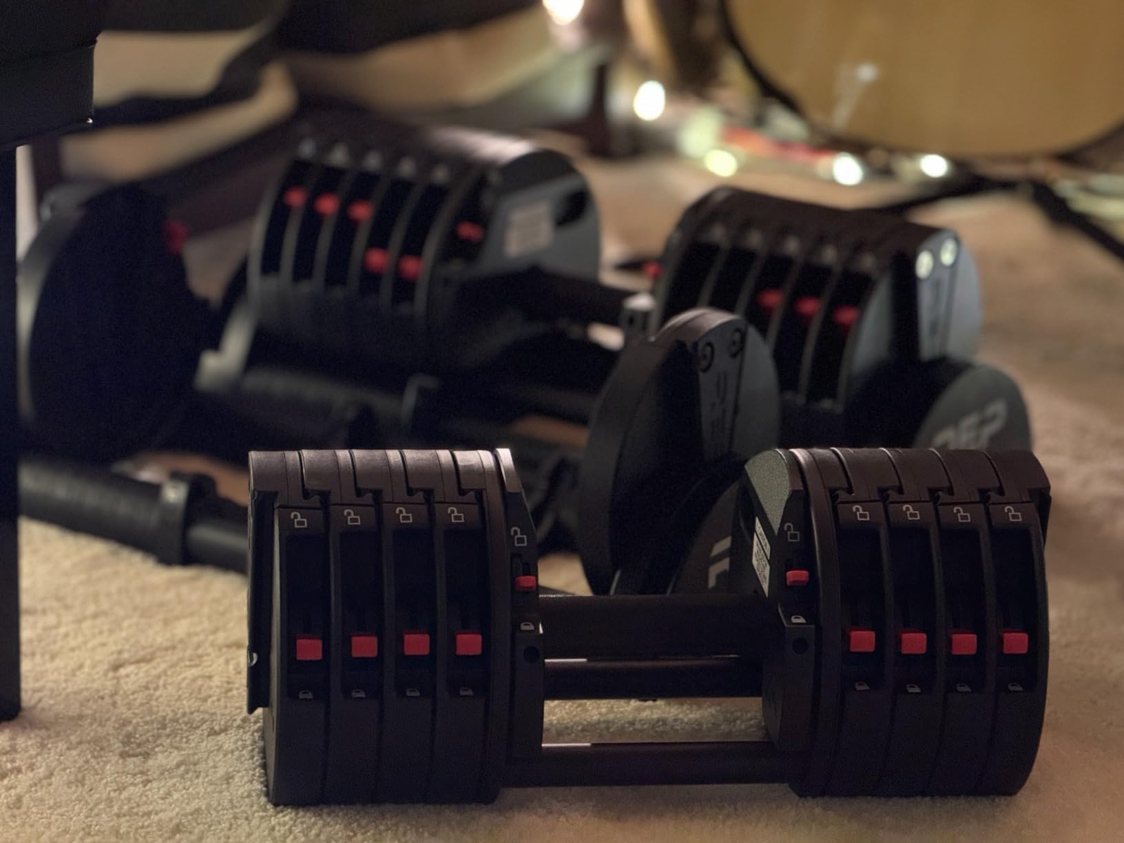 REP Fitness Quickdraw Adjustable Dumbbells, Multiple weight ranges available including: 5-30, 5-40,5-50 and 5-60 lbs customer photo 1