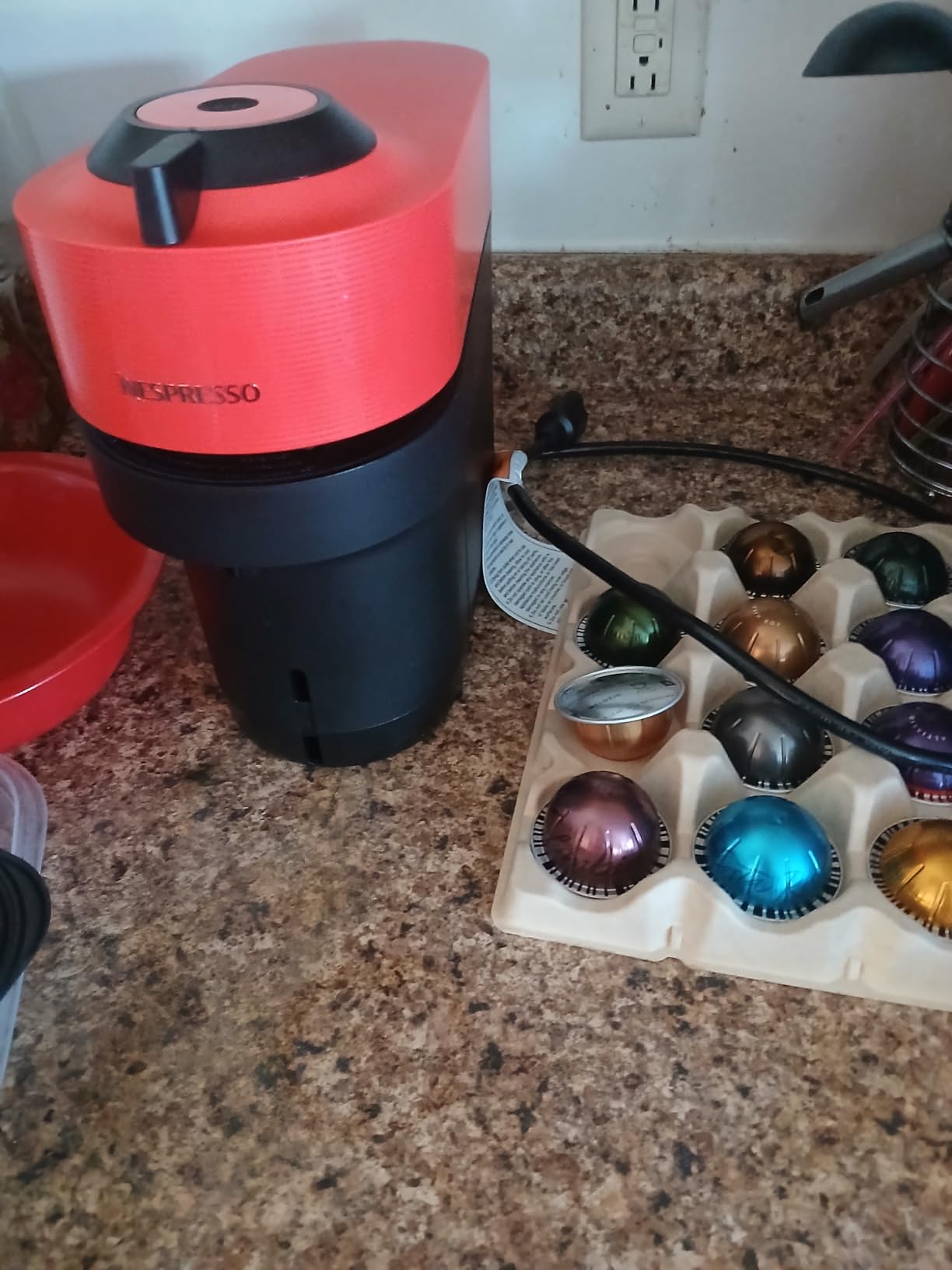 Nespresso Vertuo Pop+ Coffee and Espresso Maker by Breville, Coconut White - Customer Photo 3
