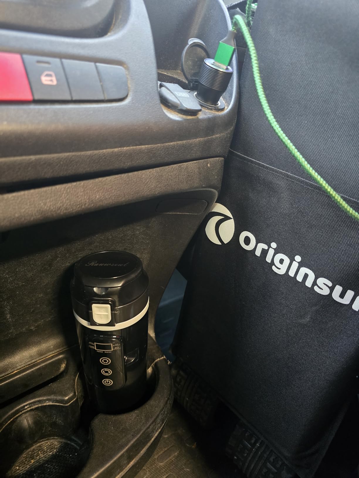 Portable 12V Car Kettle Boiler, Small Electric Travel Kettle, 80W Fast Water Heater, Mini Electric Tea Coffee Mug for Car, Automatic Shut-Off & Restart, Special Power Cord for Car Cigarette Lighters Customer Review Portable 12V Car Kettle Boiler, Small Electric Travel Kettle, 80W Fast Water Heater, Mini Electric Tea Coffee Mug for Car, Automatic Shut-Off & Restart, Special Power Cord for Car Cigarette Lighters - Customer Photo 4