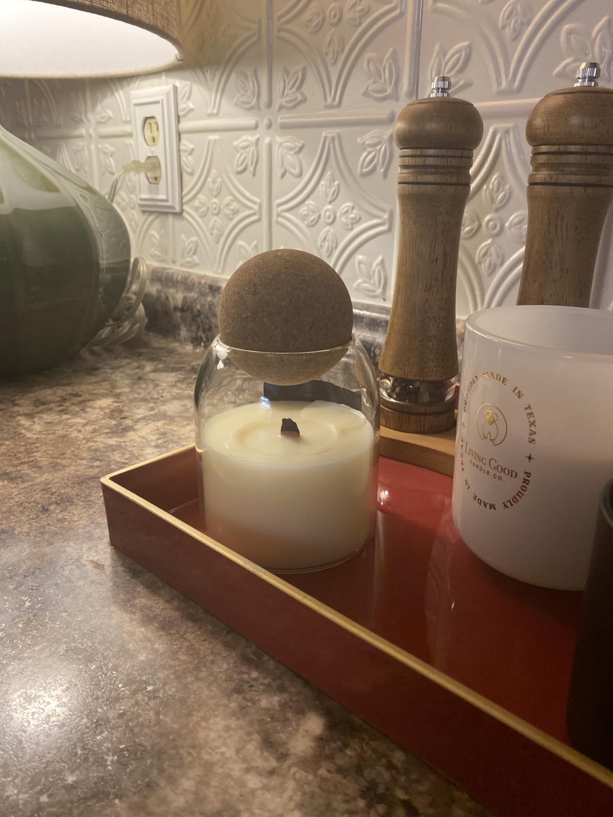 Lulu Candles | Ocean Mist & Sea Salt | Smells Like a Walk on The Beach | Luxury Scented Soy Jar Candle | Hand Poured in The USA | Highly Scented & Long Lasting- 6 Oz. - Customer Photo 1