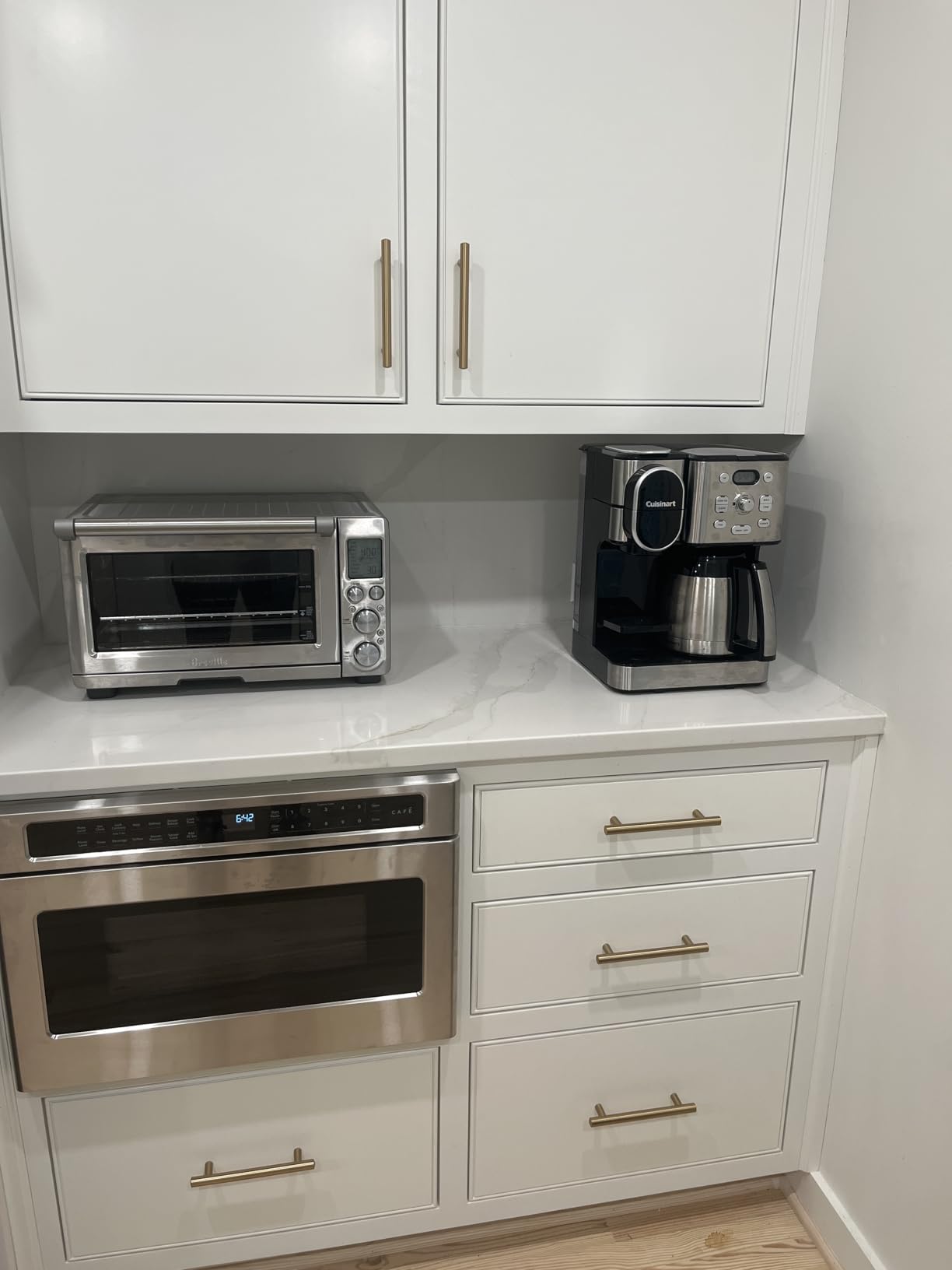 Cuisinart Coffee Center 10-Cup Thermal Carafe Drip Coffee Maker and Single-Serve Brewer with Over Ice Function, Fully Automatic Coffeemaker, Compatible with Single-Cup Pods, Black/Stainless, SS-21NAS Customer Review Cuisinart Coffee Center 10-Cup Thermal Carafe Drip Coffee Maker and Single-Serve Brewer with Over Ice Function, Fully Automatic Coffeemaker, Compatible with Single-Cup Pods, Black/Stainless, SS-21NAS - Customer Photo 1