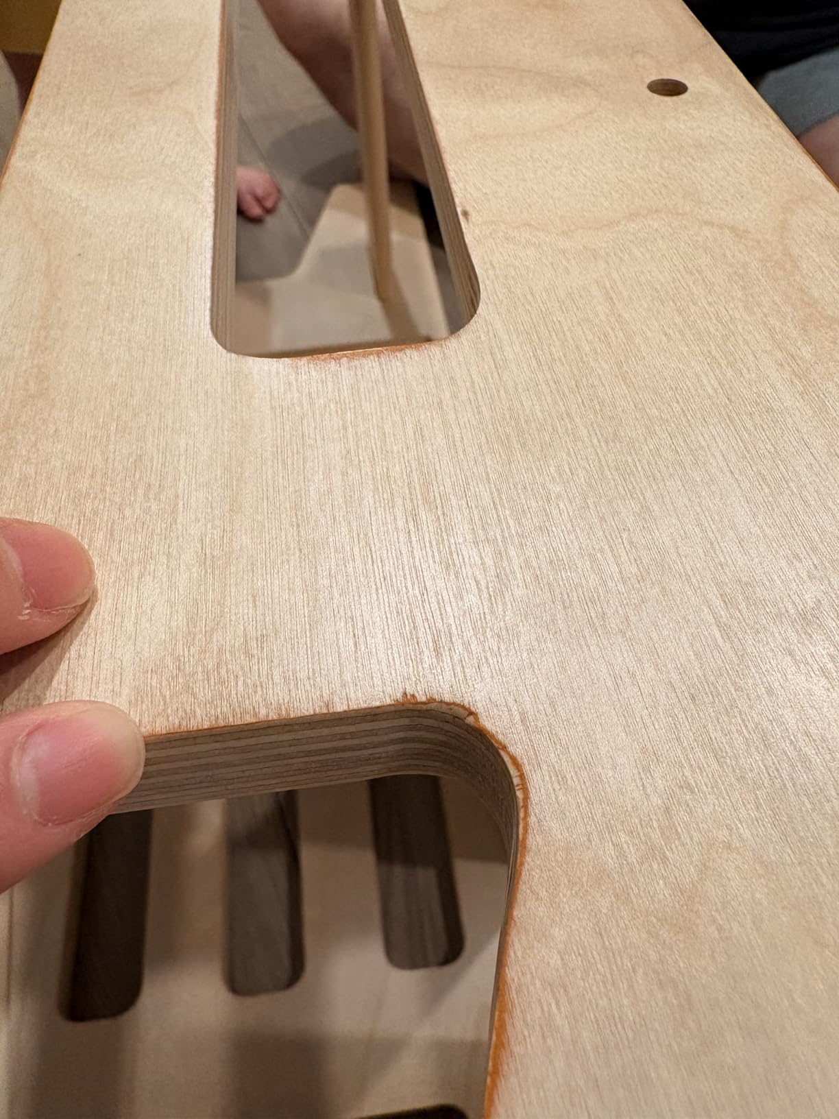 OCODILE Toddler Tower with a Sliding Door and 3 Adjustable Heights - Complete Toddler Kitchen Stool Helper with Support Feet - Safe Design for 18+ Months to 6-Year-Old Kids - Gray - Customer Photo 3