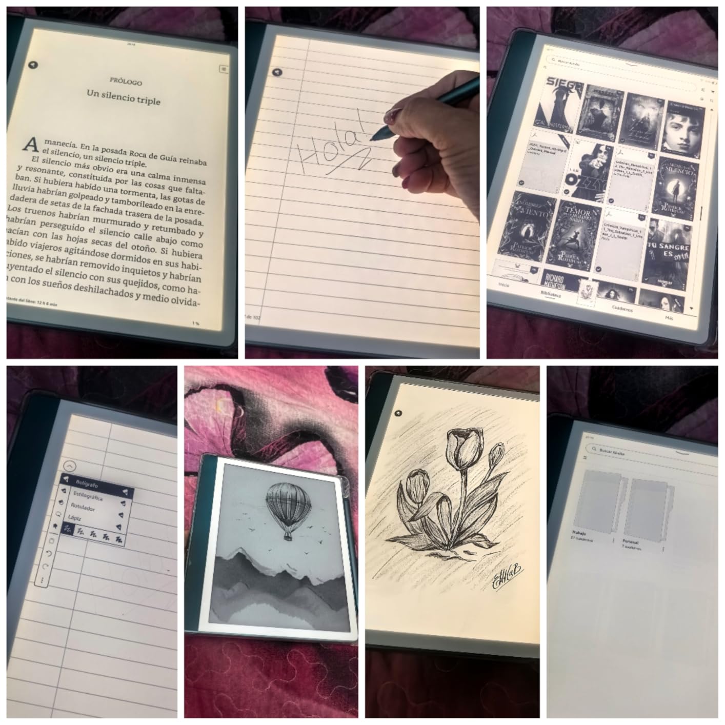 Amazon Kindle Scribe (64GB) - Your notes, documents and books, all in one place. With built-in AI notebook summarization. Includes Premium Pen customer photo 2