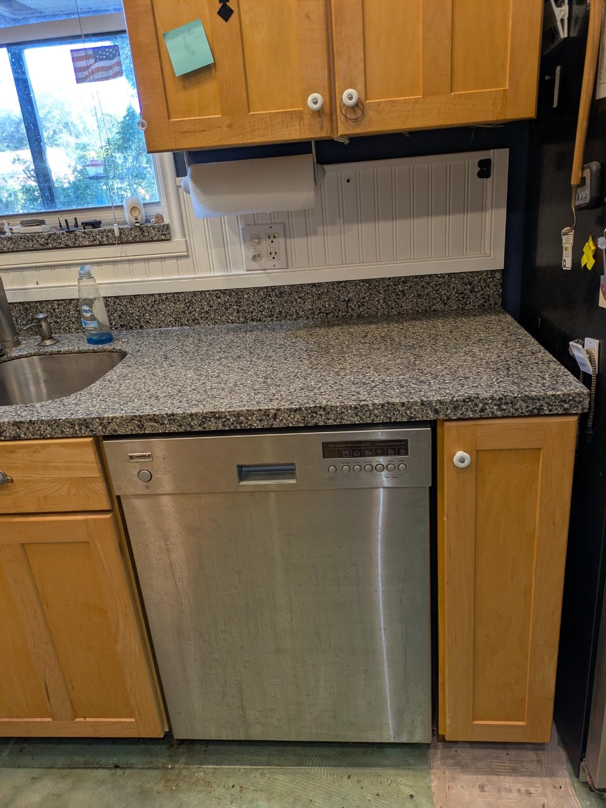 Quicklock RTA (Ready-to-Assemble) | Base Kitchen Cabinets - Shaker Style | Made in America (Raw Maple, 36