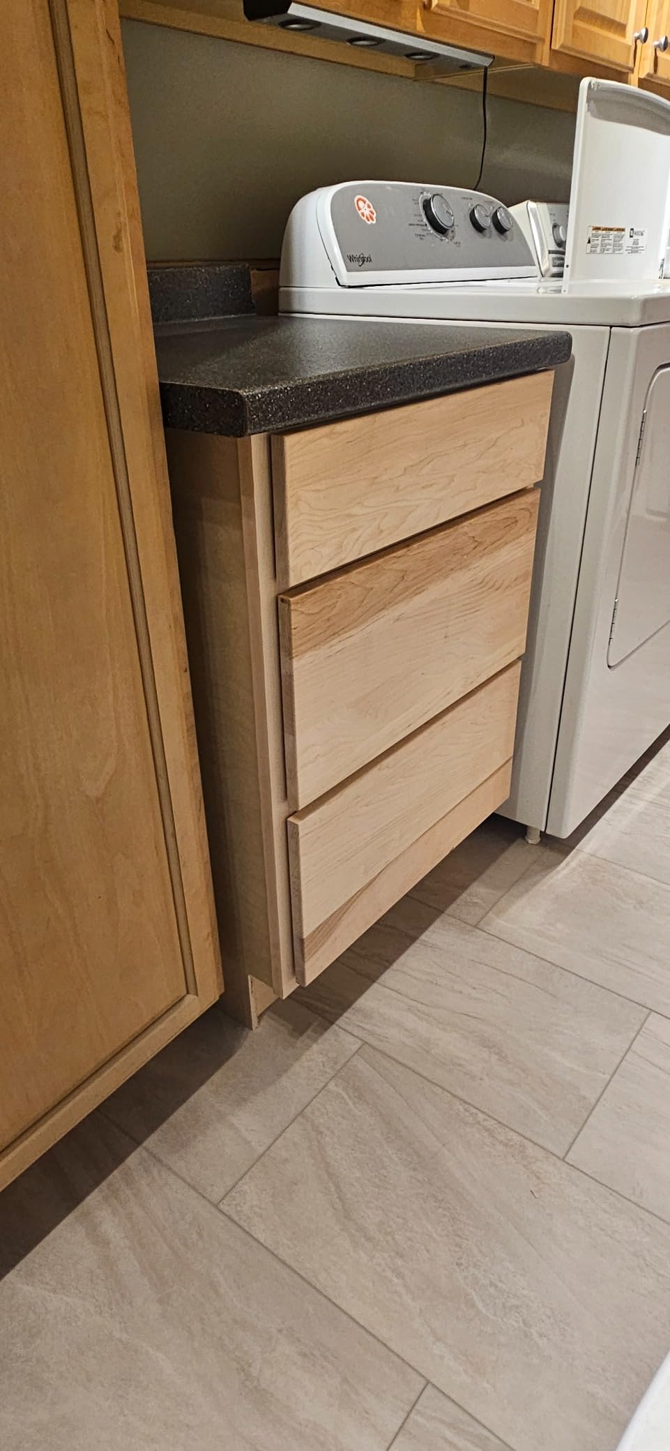 Quicklock RTA (Ready-to-Assemble) | Base Kitchen Cabinets - Shaker Style | Made in America (Raw Maple, 36