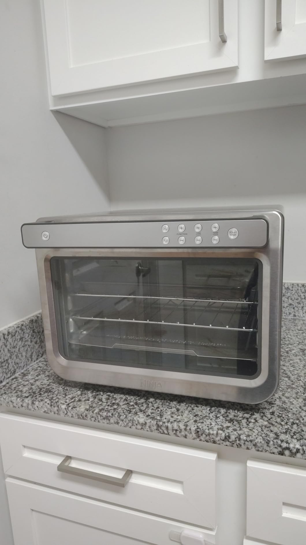 Ninja Air Fryer & Toaster Oven | Prestige Smart XL Countertop Oven | Bakes up to 20 Cookies, Fits up to a 12lb Turkey | Pizza, Toast, Bake, Air Fry & Reheat | 1800 Watts | Stainless Steel | DT501 Customer Review Ninja Air Fryer & Toaster Oven | Prestige Smart XL Countertop Oven | Bakes up to 20 Cookies, Fits up to a 12lb Turkey | Pizza, Toast, Bake, Air Fry & Reheat | 1800 Watts | Stainless Steel | DT501 - Customer Photo 2