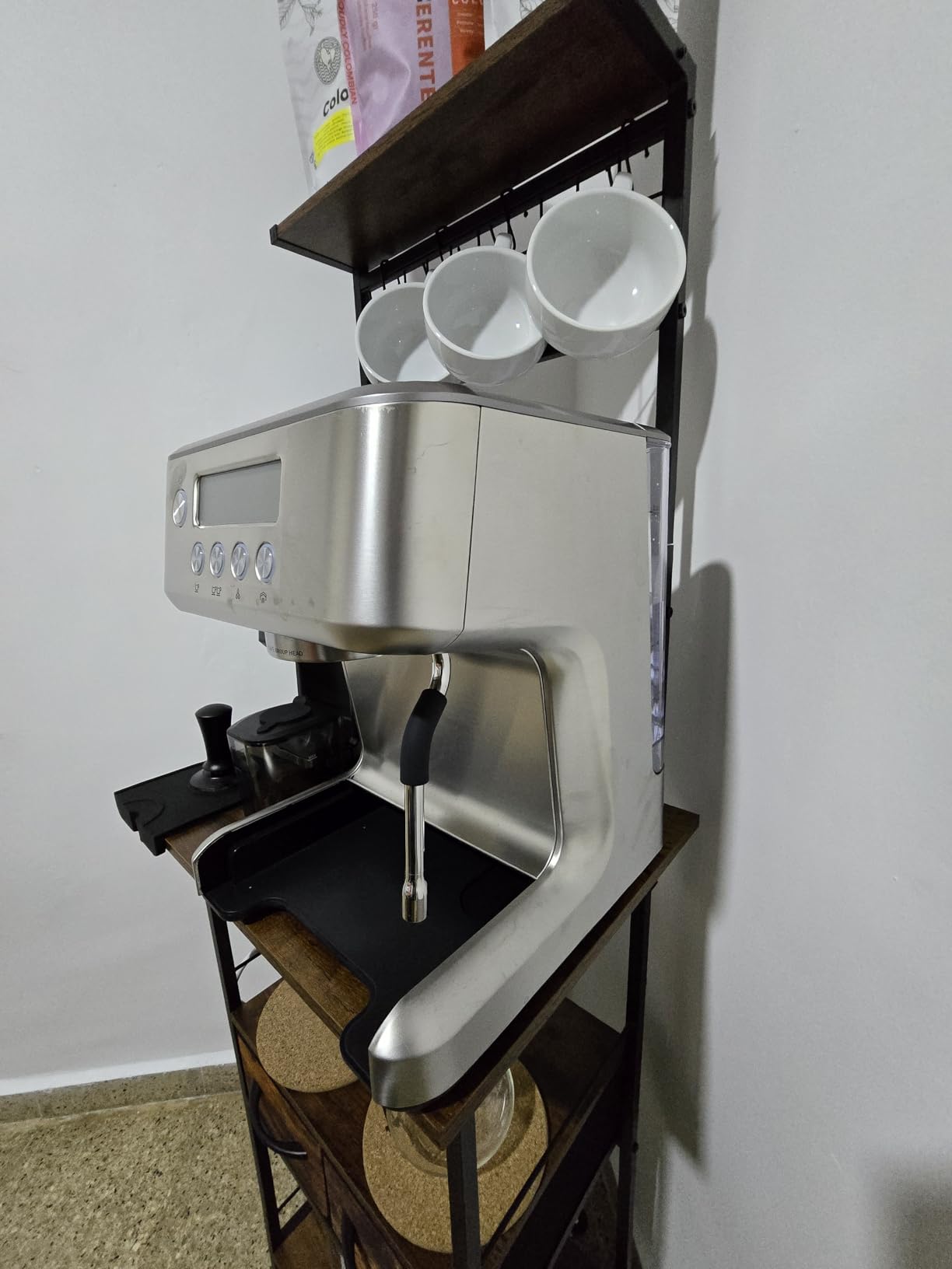 CASABREWS Ultra Espresso Machine with LCD Display, Espresso Maker with Powerful Milk Frother, Customizable Brewing Temperature, Provides Barista-Level Lattes and Cappuccinos, Gift for Men & Women customer photo 2