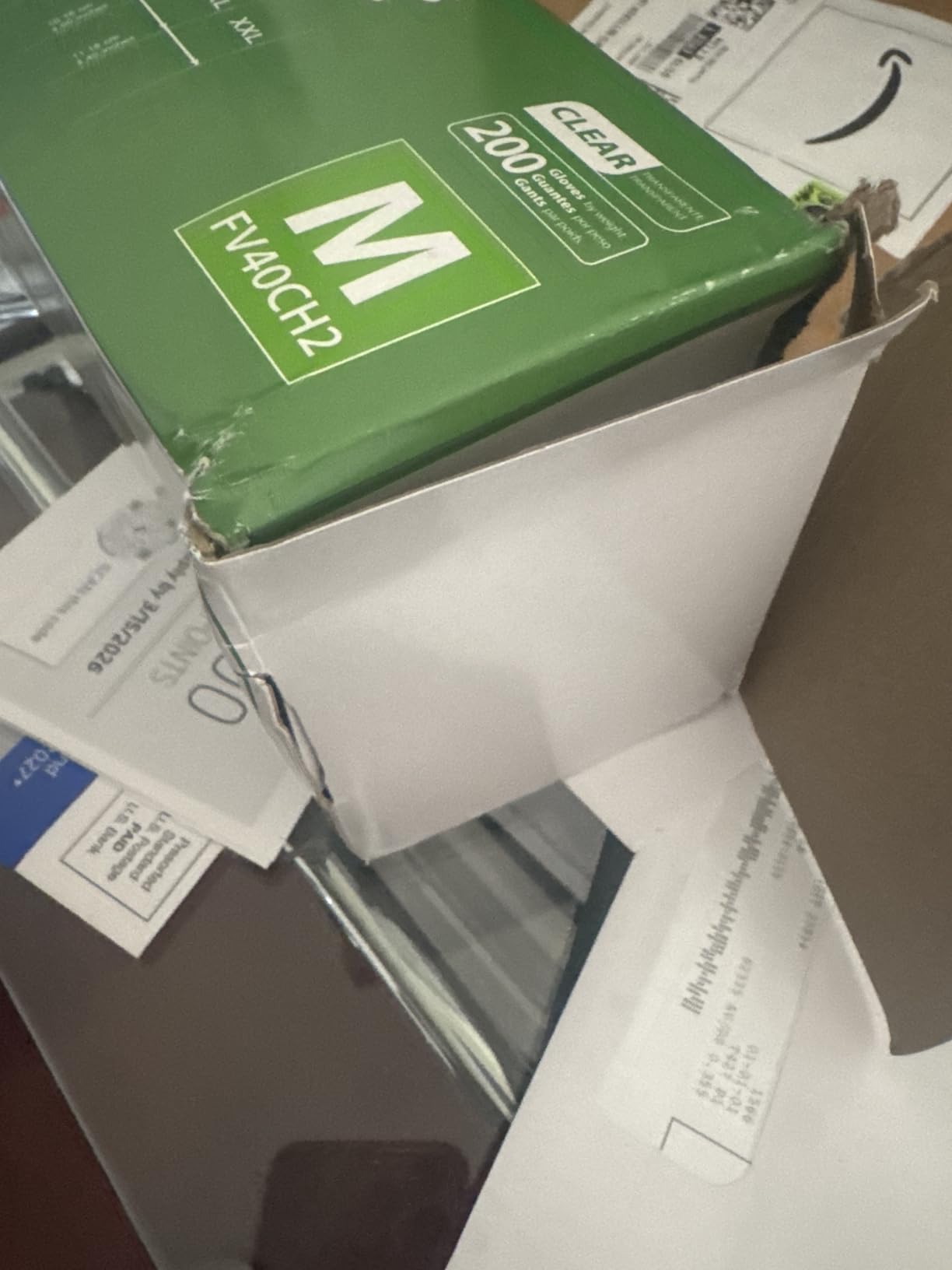 Disposable Vinyl Gloves, Food Safe, Latex-Free Powder-Free Clear Plastic Gloves for Cooking, House Clean, Food Prep - Customer Photo 2