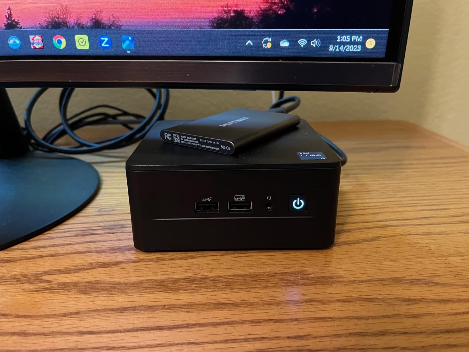 ASUS NUC 14 Pro AI Mini PC, Ultra 7 155H (16C/22T, Up to 4.8GHz) Mini Desktop, 32GB DDR5 RAM, 1TB PCIe 4 SSD, Intel Arc GPU, Type C 3.2, 8K, HDR, WiFi 6E customer photo 1