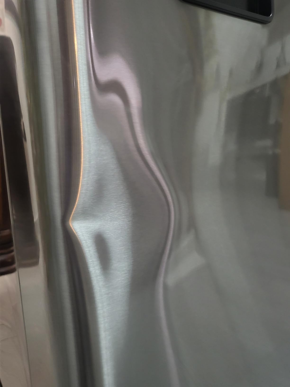 iTouchless 16 Gallon / 60L Dual Kitchen Trash Can & Recycle Bin, 2x8 Gal Removable Buckets, Soft-Close Stainless Steel Step Pedal, Fingerprint-Resistant, AbsorbX Odor Filter - Brushed Silver - Customer Photo 1