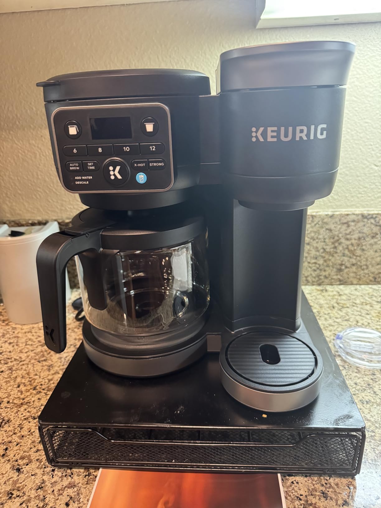 Keurig K-Duo Hot & Iced Single Serve & Carafe Coffee Maker, MultiStream Technology, 72oz Reservoir (Gen 2) - Customer Photo 2