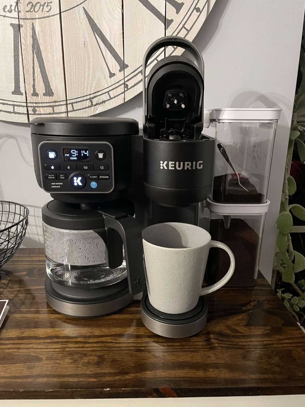 Keurig K-Duo Hot & Iced Single Serve & Carafe Coffee Maker, MultiStream Technology, 72oz Reservoir (Gen 2) - Customer Photo 5
