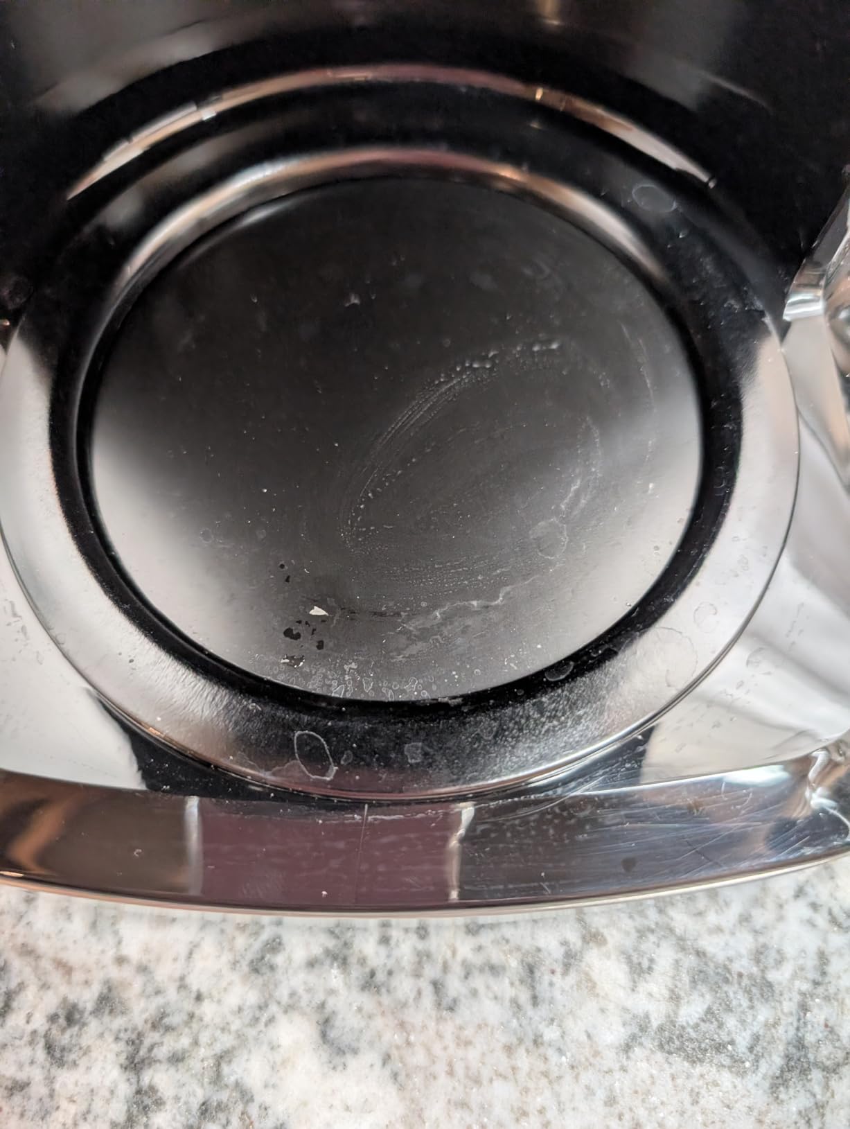 Amazon Basics 5 Cup Drip Coffee Maker, Coffee Machine with Glass Coffee Pot (0.8 Qt), Auto Shut-off, Auto Pause, Removable Filter Basket, Matte Black - Customer Photo 2