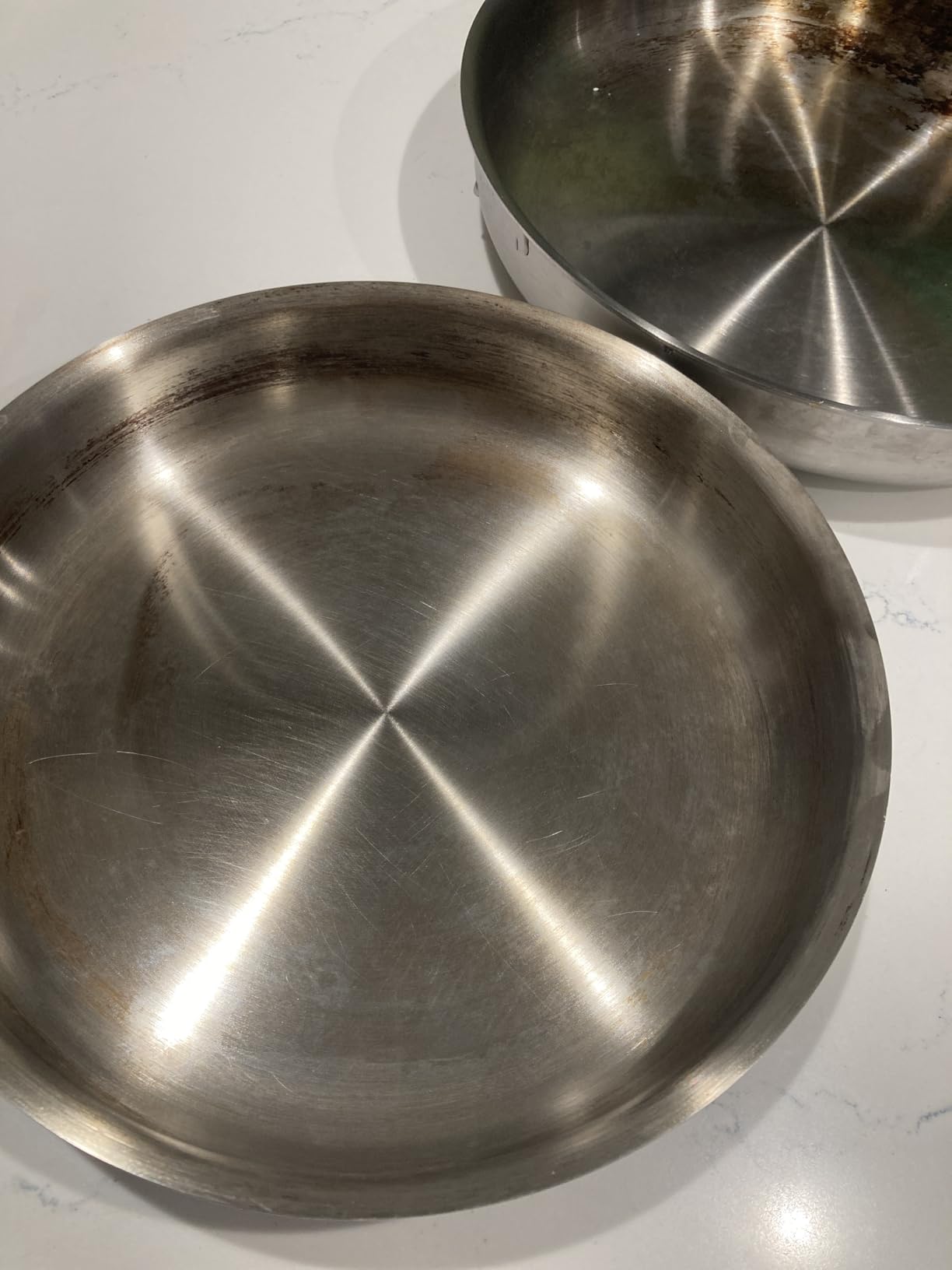 GreenLife 10 Piece Stainless Steel Pots and Pans, Detachable & Stackable Kitchen Set, Tri Ply Clad PFAS Free Cookware, Space Saving with Removable Handle, Induction & Oven Safe, RV Cookware, Glass Lid - Customer Photo 2