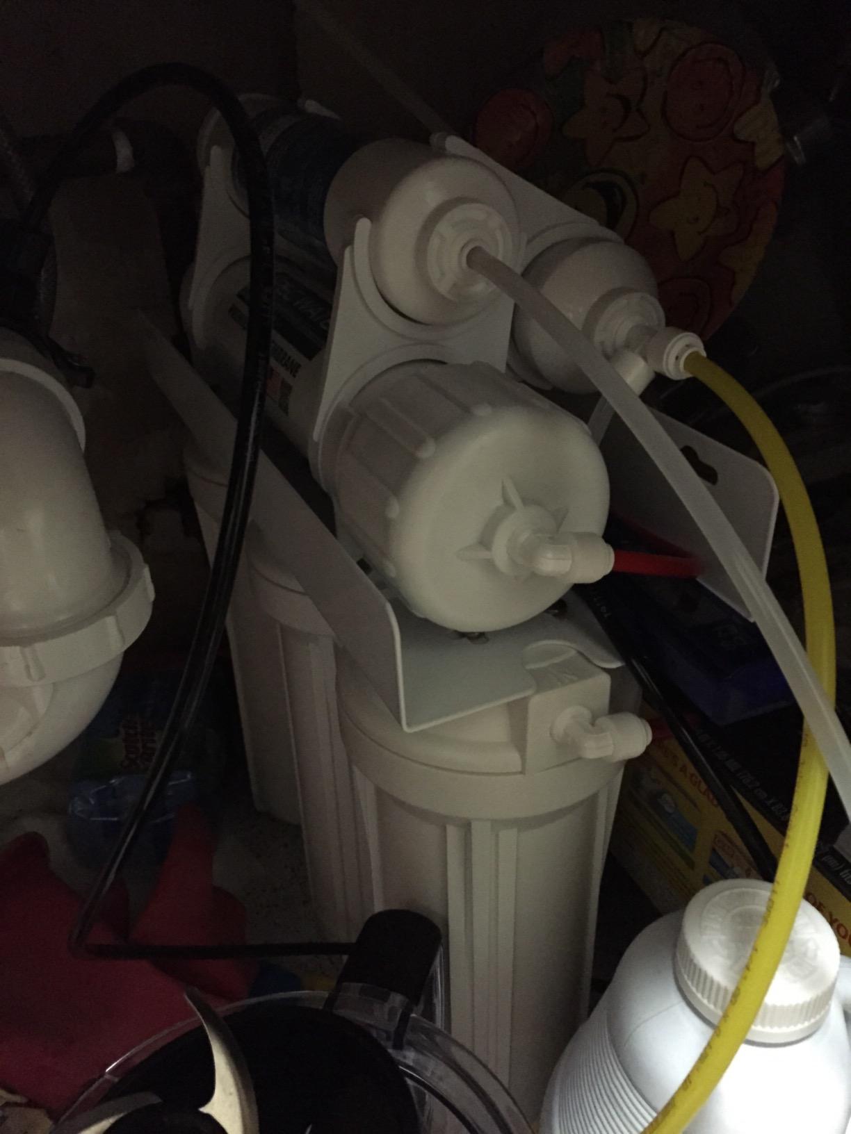 APEC Water Systems ROES-PH75 Essence Series Alkaline Mineral pH+ 75 GPD 6-Stage WQA Certified Ultra Safe Reverse Osmosis Drinking Water Filter System, with Extra High Capacity Pre-Filter Set Stage 1-3 Customer Review APEC Water Systems ROES-PH75 Essence Series Alkaline Mineral pH+ 75 GPD 6-Stage WQA Certified Ultra Safe Reverse Osmosis Drinking Water Filter System, with Extra High Capacity Pre-Filter Set Stage 1-3 - Customer Photo 1