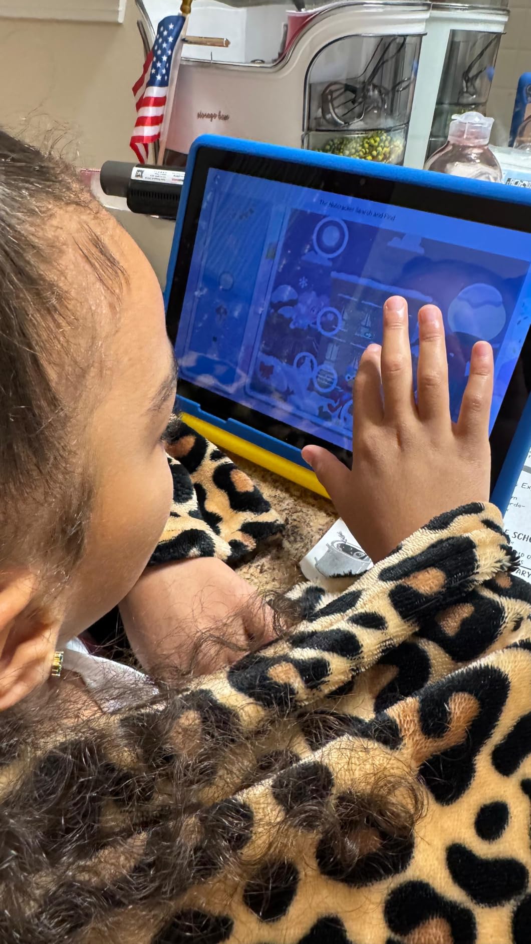 Kids Tablet, Android 15 Tablet for Kids 10 inch Octa-Core with Case, 20GB RAM 64GB ROM 1TB TF Card Expandable for Toddler Children, Parental Control, Dual Camera, WiFi,Gift customer photo 1