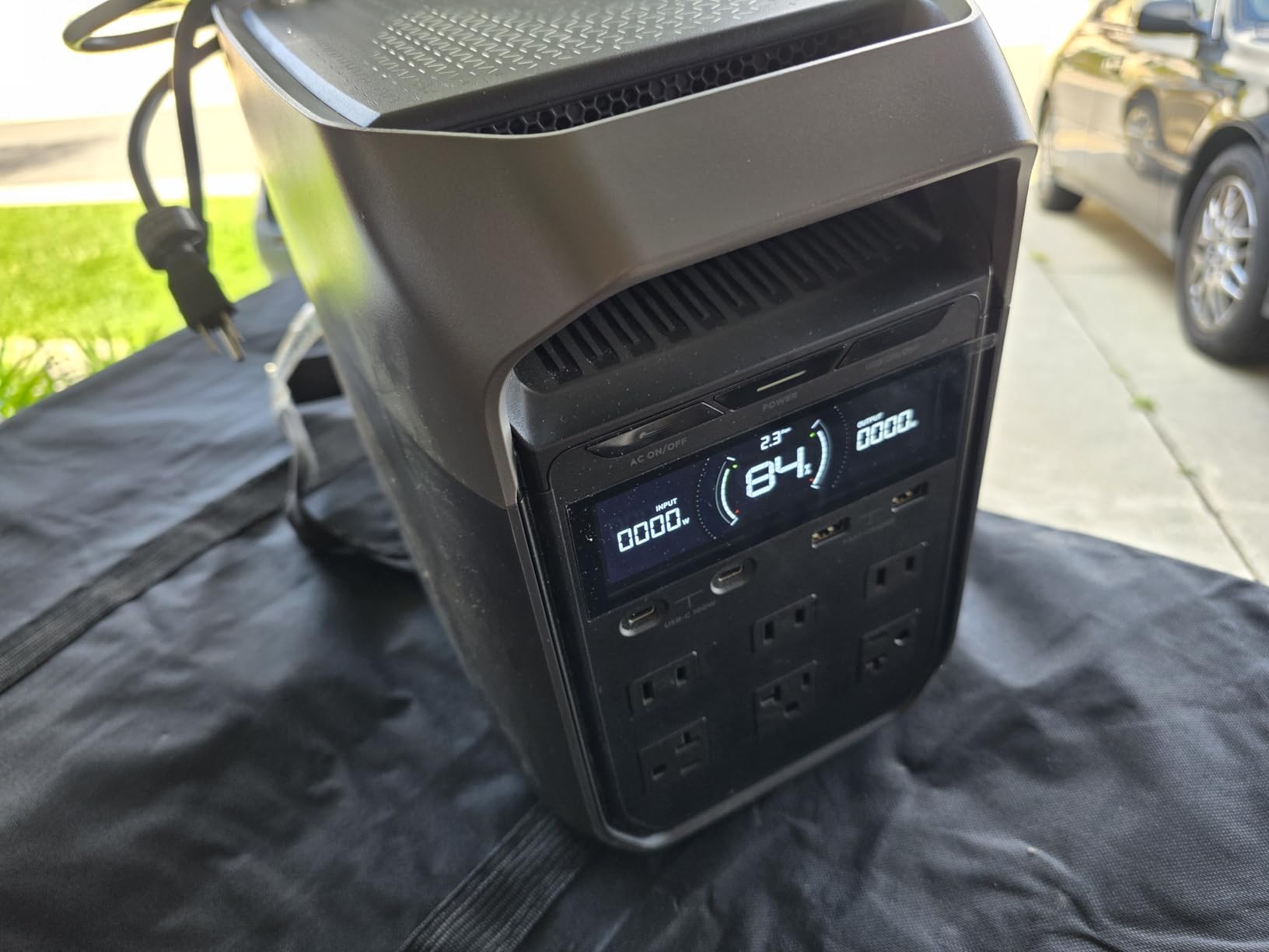 EcoFlow DELTA 3 Portable Power Station, 1024Wh LiFePO4 Battery, Full Charge in 56 Min, 1800W AC/100W USB-C Output, Solar Generator for Home Backup Power, Camping & RVs customer photo 1