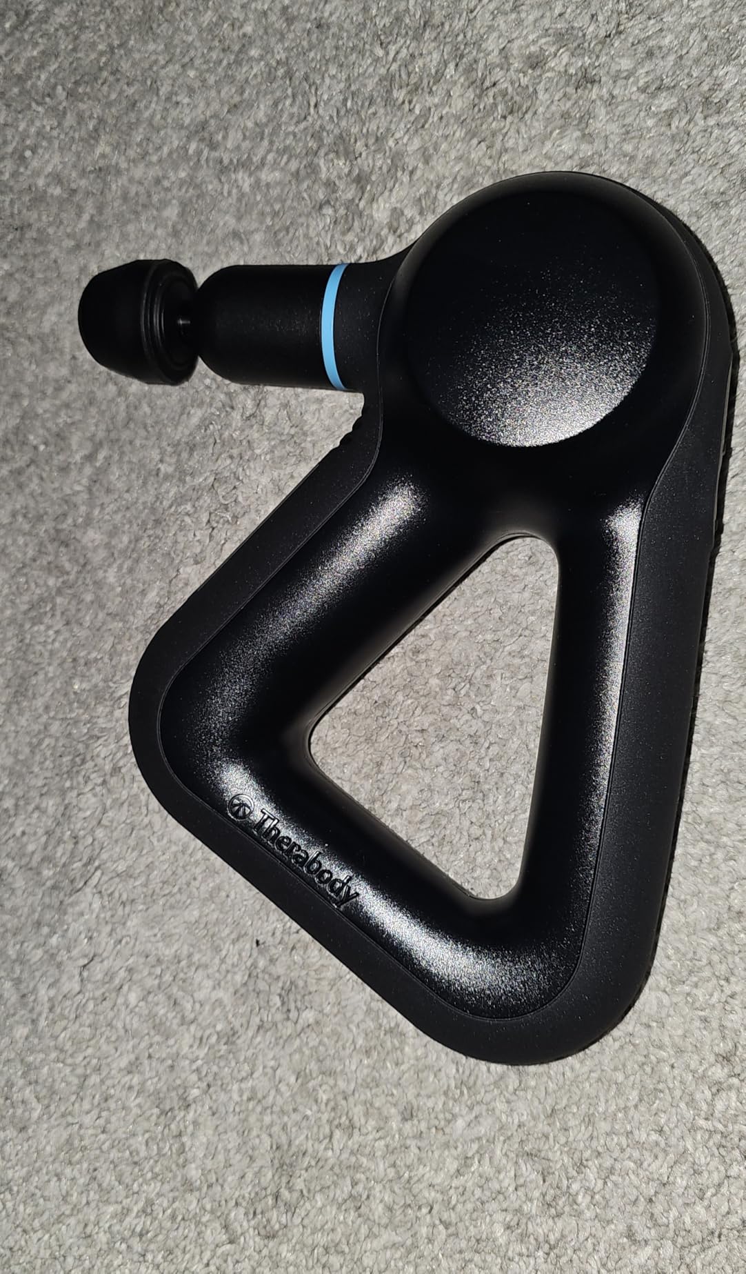 Therabody Prime Plus Heated, Powerful Massage Gun for Enhanced Warm-Up & Workout Recovery - Quiet Deep Tissue Massager for Body and Back Pain Relief - Leg & Back Massager with Heat customer photo 1