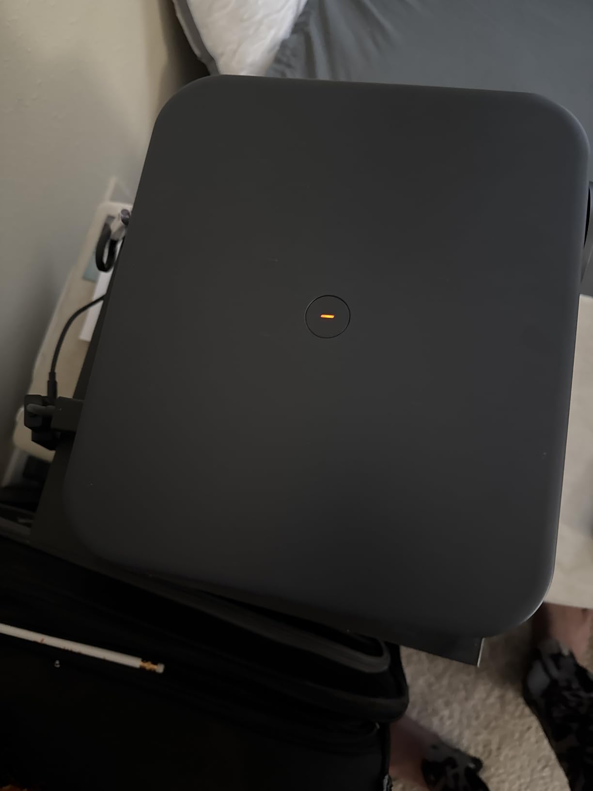 2000 ANSI 4K Decoding Projector with WiFi and Bluetooth, HAPPRUN Movie Home Theater with Auto Focus, 300'' Display for Indoor/Outdoor, Smart Proyector Compatible with Phone/TV Stick/PC/PS5 customer photo 1