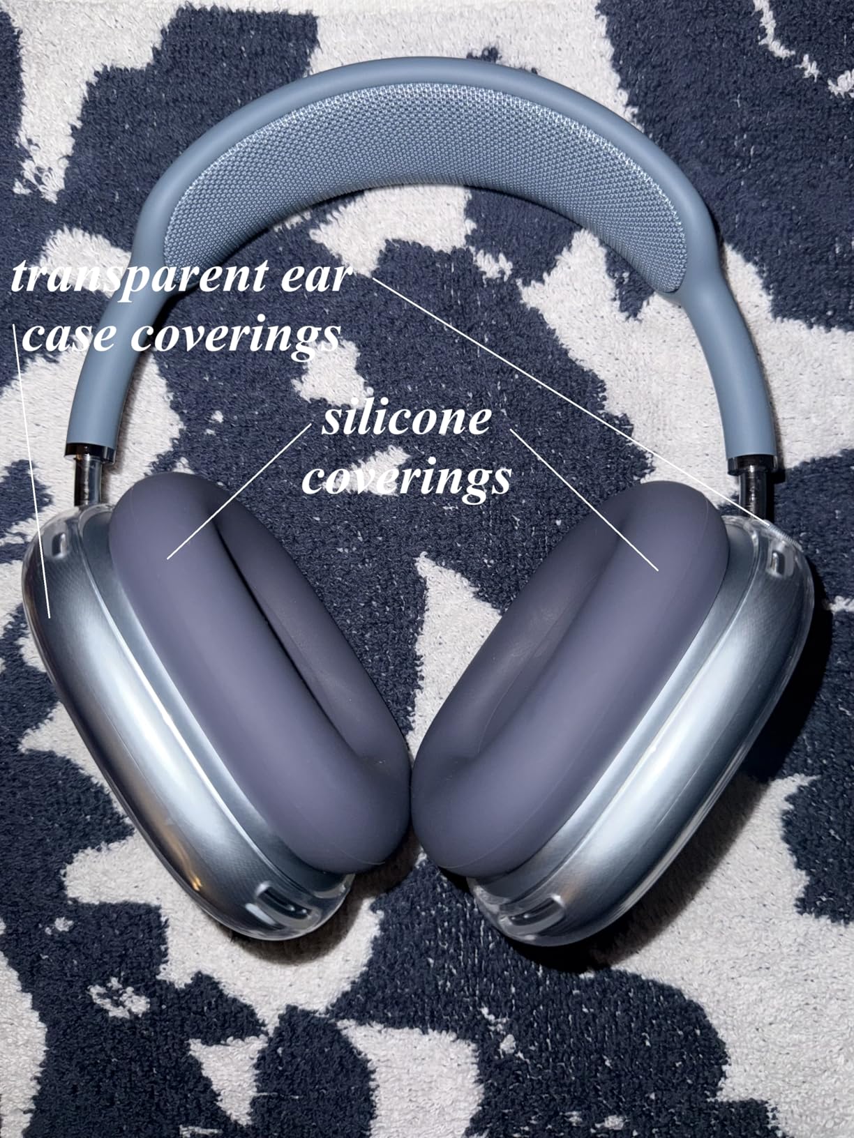 Apple AirPods Max Wireless Over-Ear Headphones, Pro-Level Active Noise Cancellation, Transparency Mode, Personalized Spatial Audio, USB-C Charging - Starlight customer photo 2