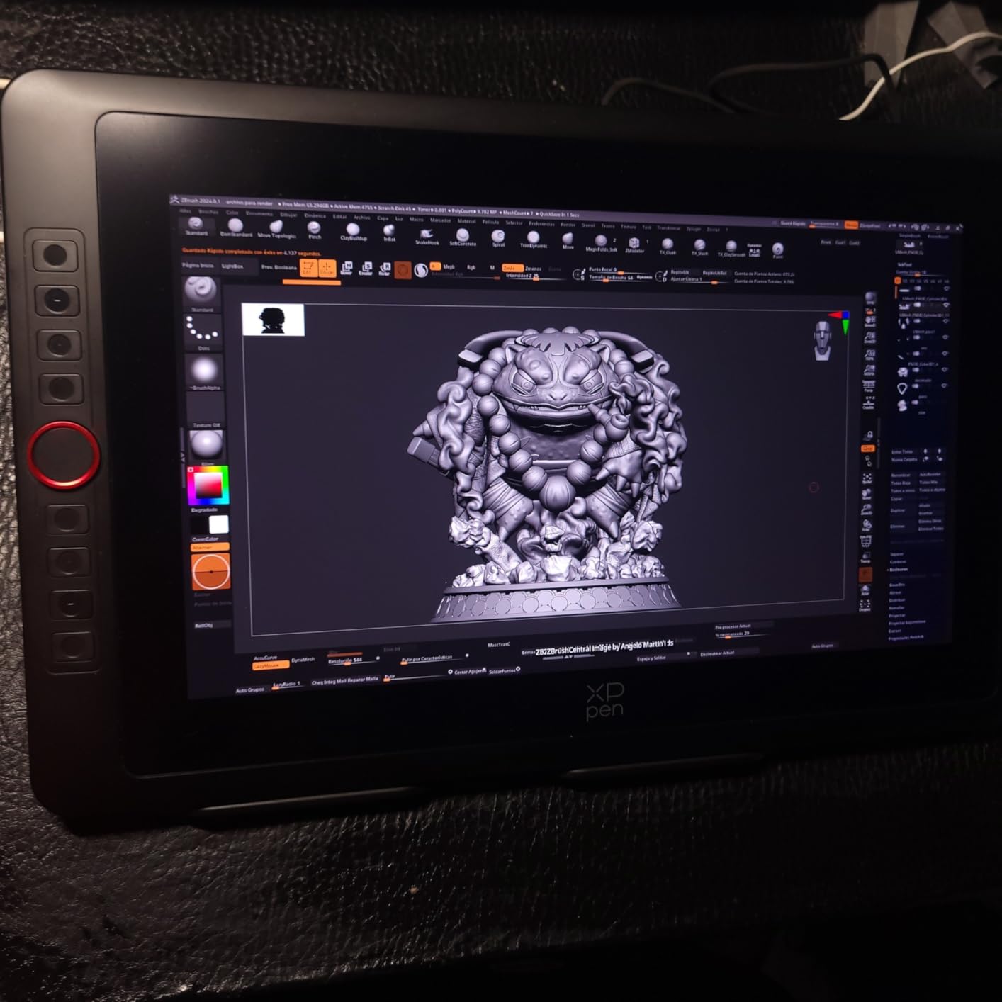 XPPen Artist 15.6 Pro V2 Drawing Tablet with Screen, 16K Pen Pressure Stylus Digital Art Tablet with Full-Laminated Anti-Glare Glass Adjustable Stand 8 Shortcut Keys Work for PC Mac Linux Android customer photo 2