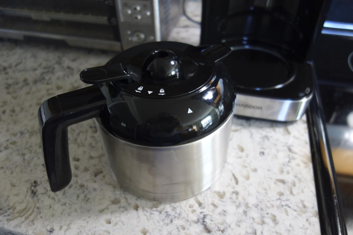 SHARDOR 10-Cup Programmable Coffee Maker, Regular & Strong Brew Drip Coffee Machine for Home and Office, Auto Shut Off, Permanent Filter, Silver Customer Review SHARDOR 10-Cup Programmable Coffee Maker, Regular & Strong Brew Drip Coffee Machine for Home and Office, Auto Shut Off, Permanent Filter, Silver - Customer Photo 3