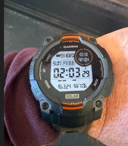 Garmin Instinct E 45mm, Rugged Outdoor GPS Smartwatch, 24/7 Health Monitoring, Wrist-Based Heart Rate, Up to 16 Days of Battery Life, Charcoal customer photo 1