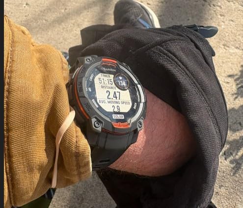 Garmin Instinct E 45mm, Rugged Outdoor GPS Smartwatch, 24/7 Health Monitoring, Wrist-Based Heart Rate, Up to 16 Days of Battery Life, Charcoal customer photo 2