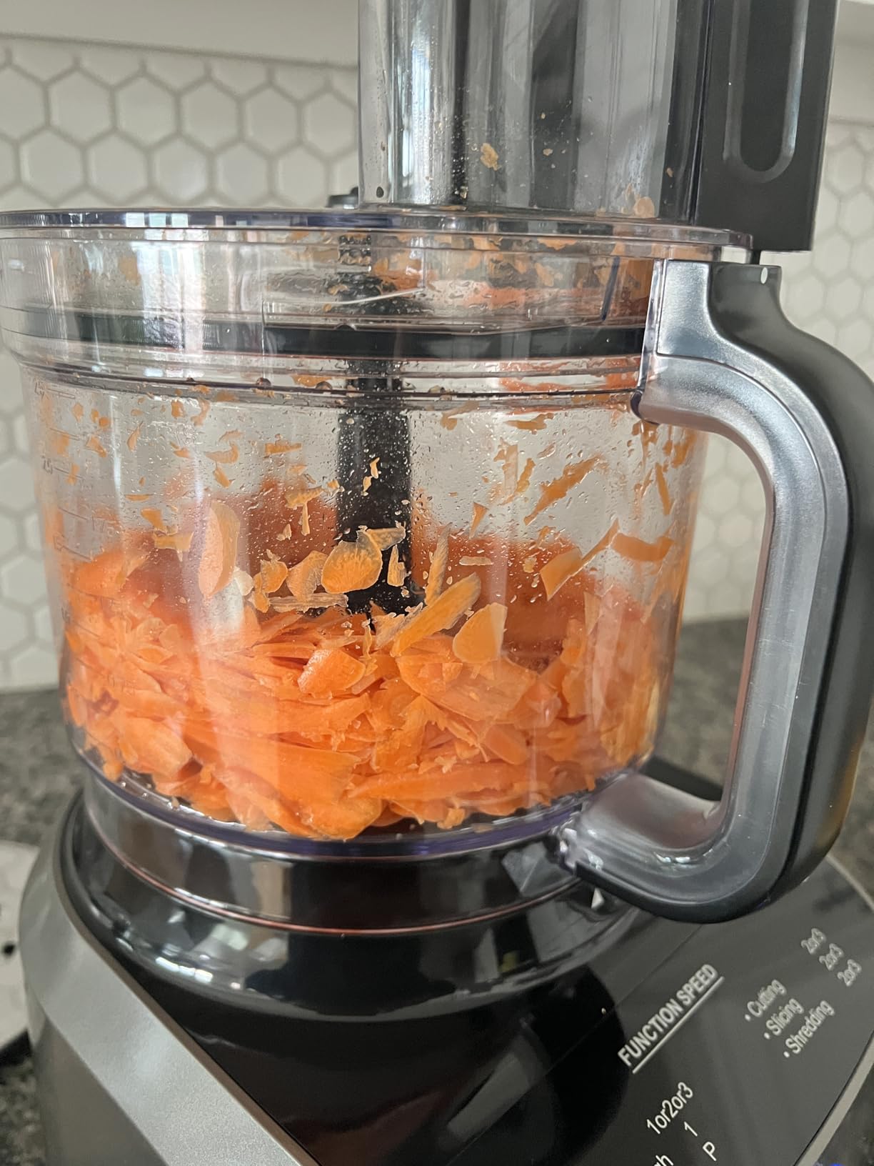 14 Cup Large Food Processor, XL Bowl, Large Chute for Blending, Mixing, Shredding, and Slicing, Meat and Vegetable Chopping, Doughing, All in One for kitchen,4 Speeds, 600W Customer Review 14 Cup Large Food Processor, XL Bowl, Large Chute for Blending, Mixing, Shredding, and Slicing, Meat and Vegetable Chopping, Doughing, All in One for kitchen,4 Speeds, 600W - Customer Photo 3