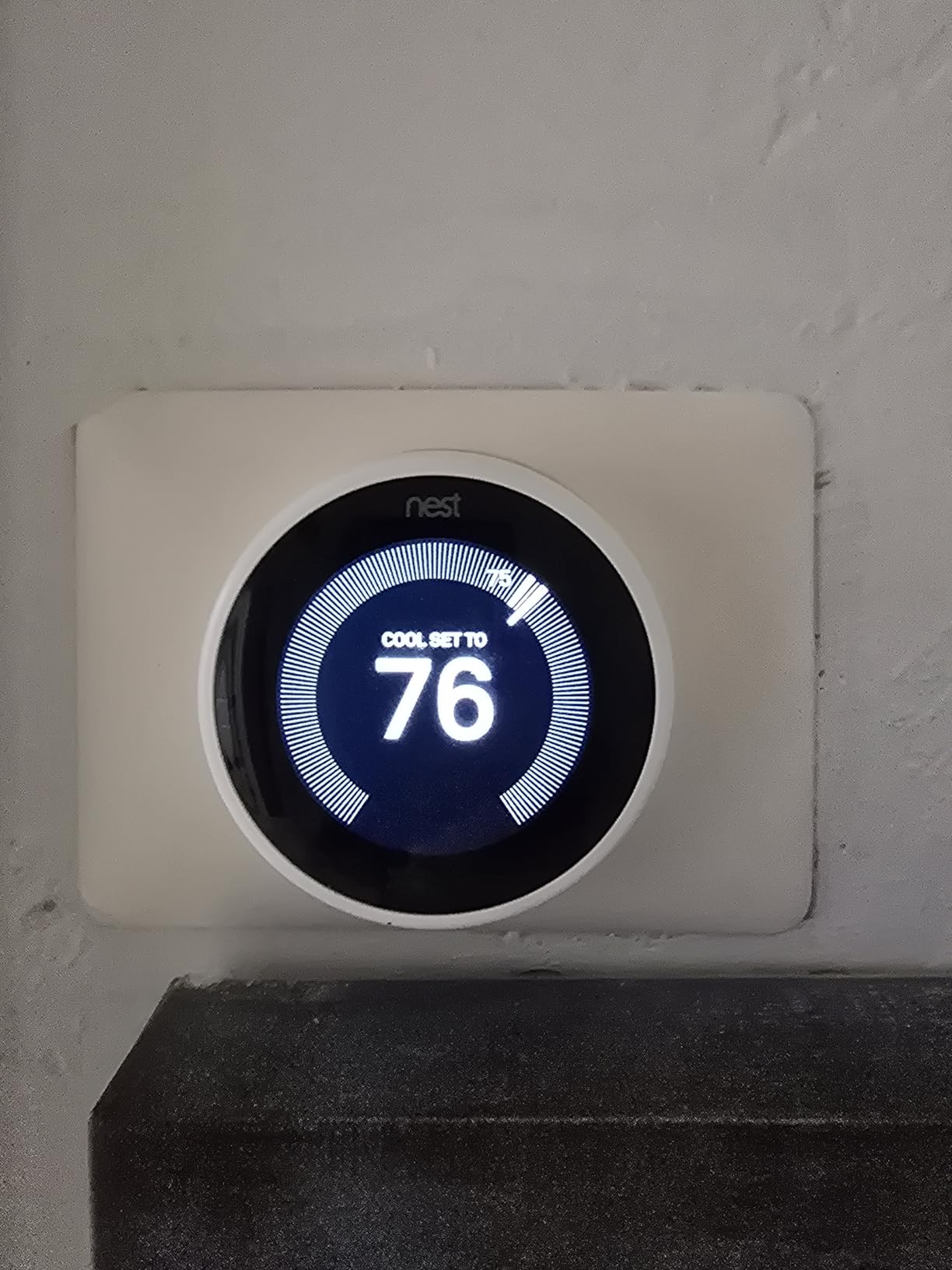 Google Nest Learning Thermostat - 3rd Gen - Programmable Smart Thermostat for Home - Compatible with Alexa (Stainless Steel) customer photo 2