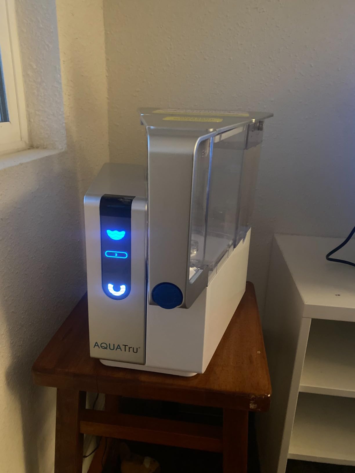 AquaTru Classic Countertop Water Purifier | Certified 4-Stage Reverse Osmosis System Removes 84 Contaminants Including Forever Chemicals, Lead, Fluoride & Microplastics | No Plumbing Required customer photo 1