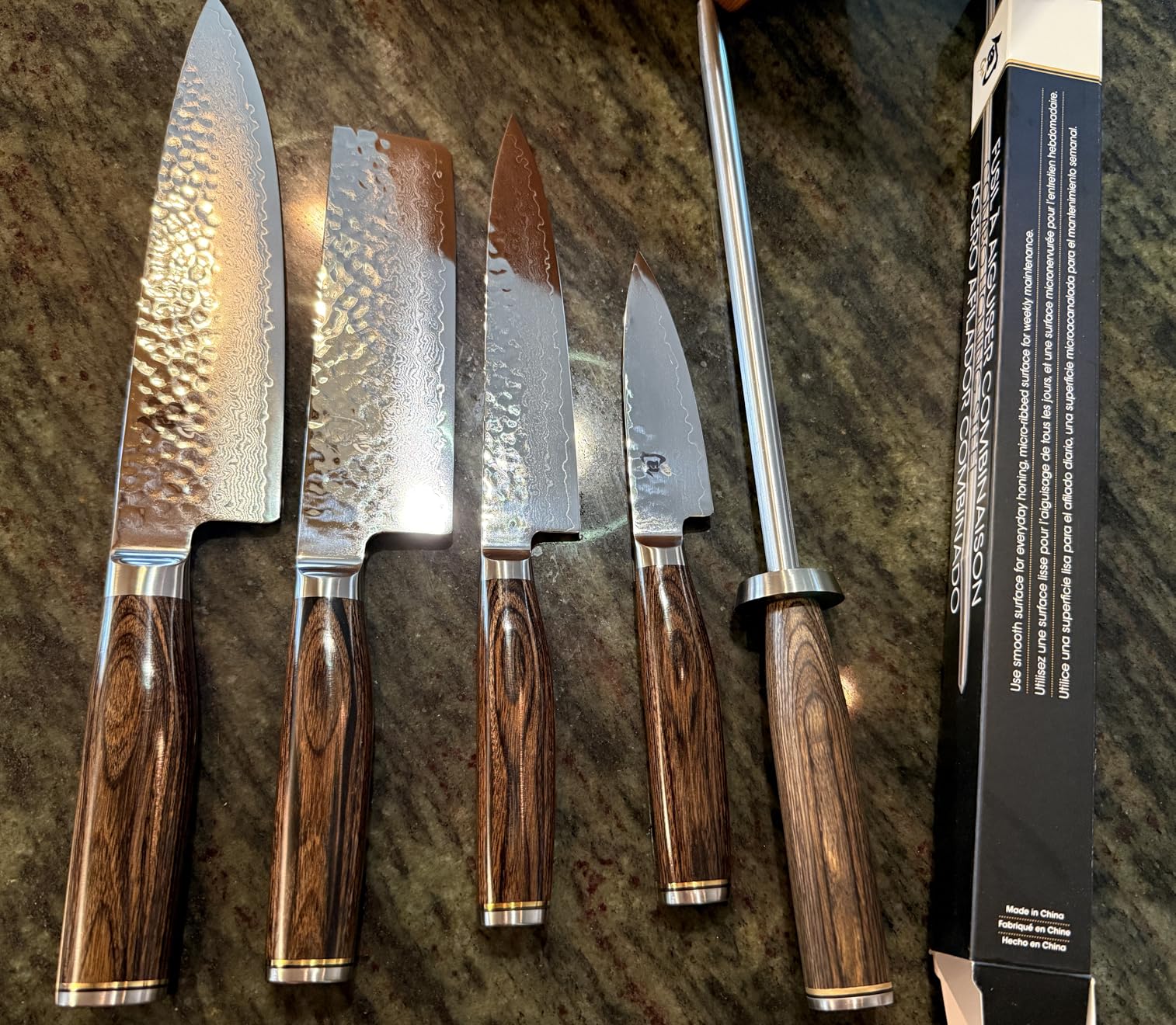 Shun Premier 6 Piece Block Set with Pakkawood Handles - Customer Photo 3