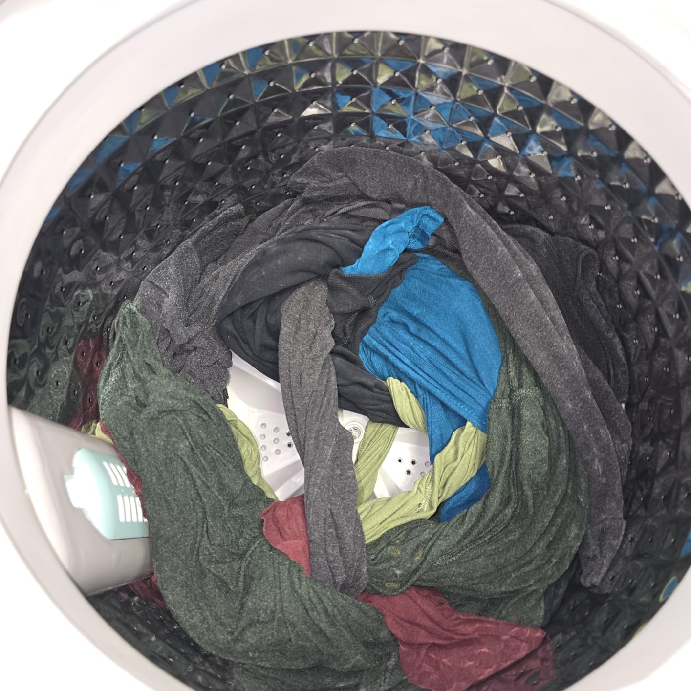 Auertech 28 lbs Portable Washing Machine, Fully Automatic Portable Washer with LED Display, 10 Wash Cycles, 5 Water Levels, 24H Delays, Top Load Washing Machine for Apartment, RV, Dorm, Home - Customer Photo 2