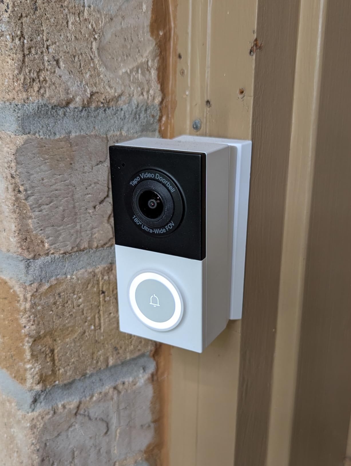 Tapo 2K Wired Smart Video Doorbell - 160° Ultra-Wide View, Person Detection, 2-Way Talk, Ring Call, Night Vision, Subscription-Free Local Storage or Optional Cloud, Compatible with Alexa, D205 customer photo 2