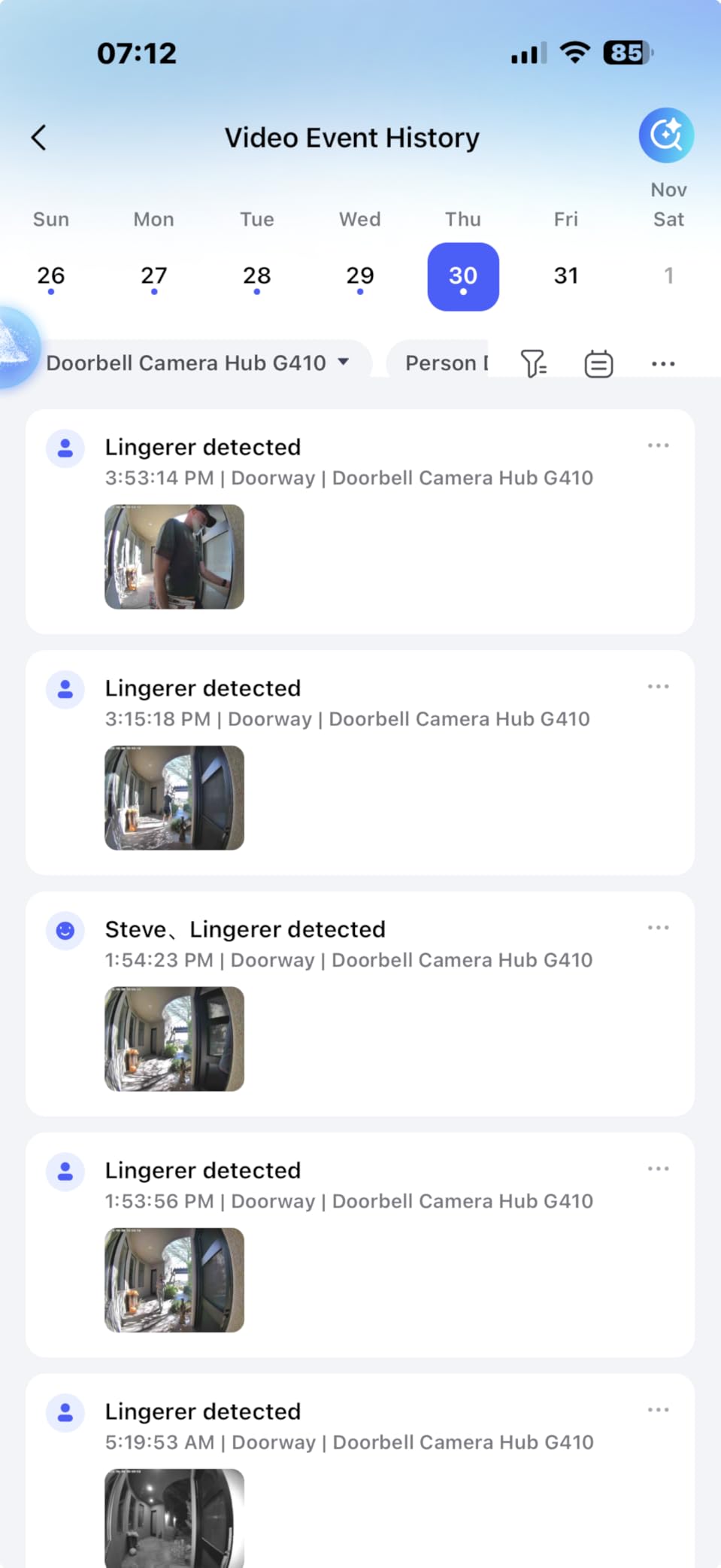 Aqara Smart Doorbell Camera G410 with Chime, 2K, HomeKit Secure Video, 2-Way Audio, Built-in Matter Hub, Wireless/Wired, Supports Apple Home, Alexa, Google, Home Assistant, 2.4G/5GHz Wi-Fi, Black customer photo 1