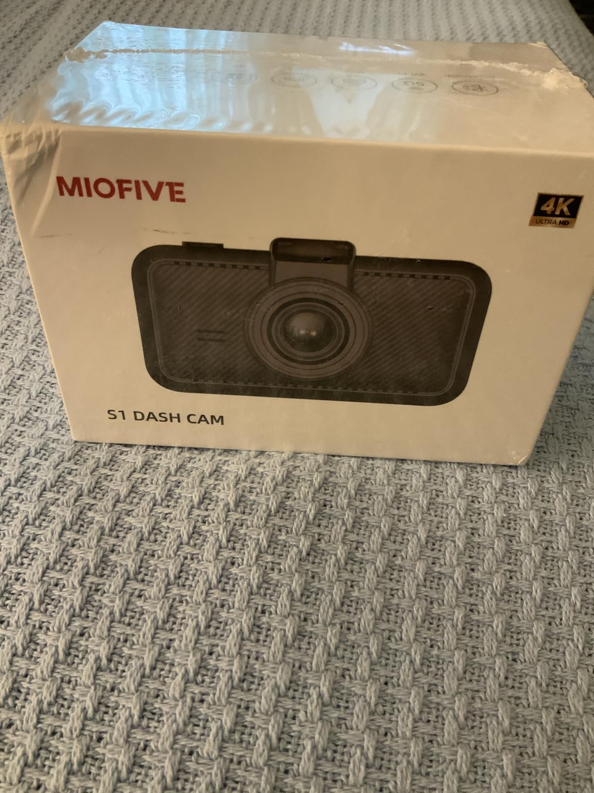 Miofive Dash Cam Front - 4K UHD Dash Camera for Cars, Built-in Bluetooth, 5G Wi-Fi, GPS, 3