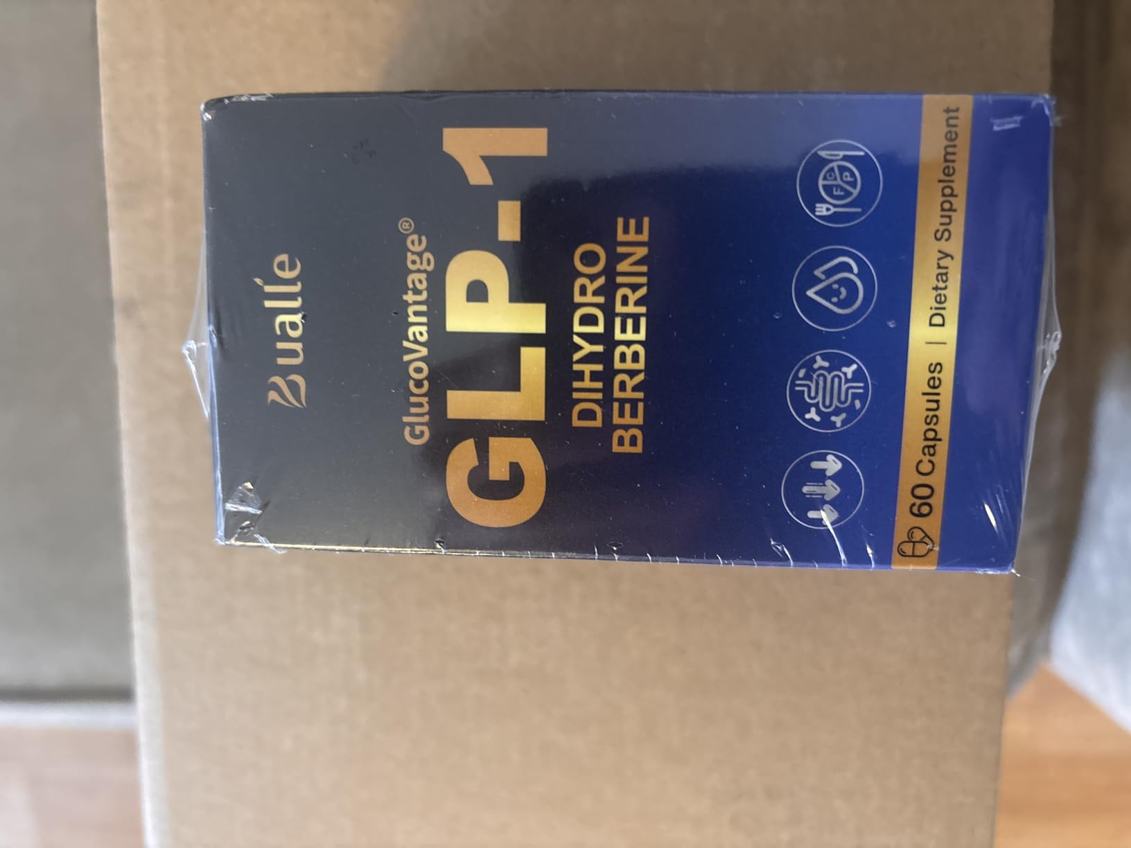 Support GLP-1 Supplement Weight Loss | GlucoVantage Dihydroberine + Akkermansia Probiotic | Super Berberine with Ceylon Cinnamon for 5X Bioactive Appetite, Metabolic, Gut & GLP 1 Weight Loss, 60ct customer photo 1