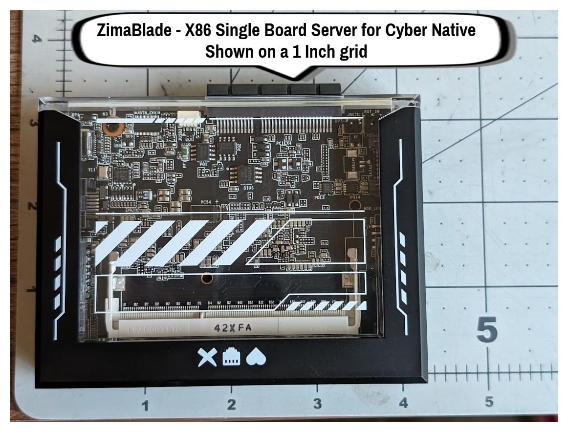 ZimaBlade Personal Cloud NAS Server, 16GB RAM + 32GB eMMC, Support 40TB+ Capacity, Remote Access,Plex 4K Media Server, Beginner Friendly CasaOS, x86 Quad-Core, PCIe Expandable NAS Starter Kit customer photo 2