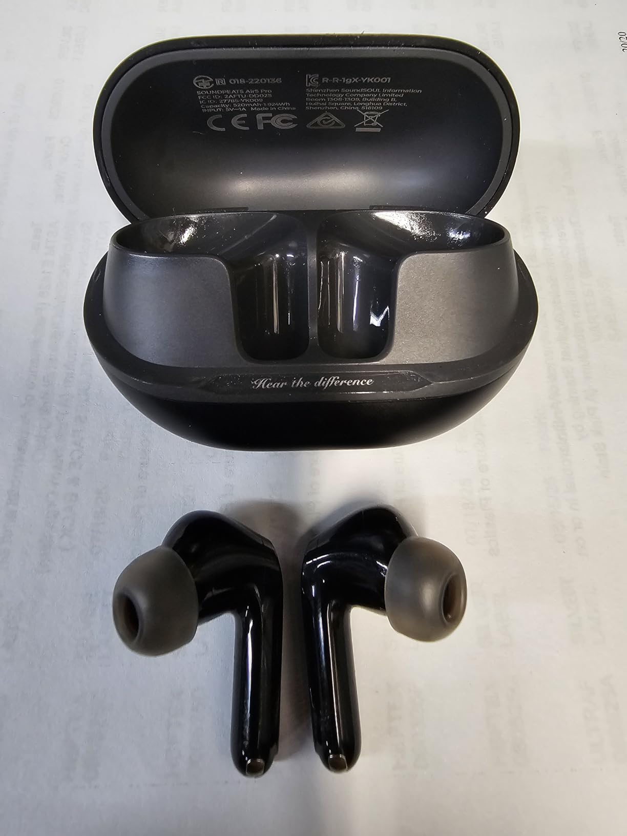 SoundPEATS Air5 Pro Hi-Res Wireless Earbuds, LDAC & aptX Lossless, 10mm Hi-Fi Driver, Snapdragon Sound, Adaptive ANC, 37H Battery, BT 5.4, IPX5 Waterproof, Multipoint Connection customer photo 1