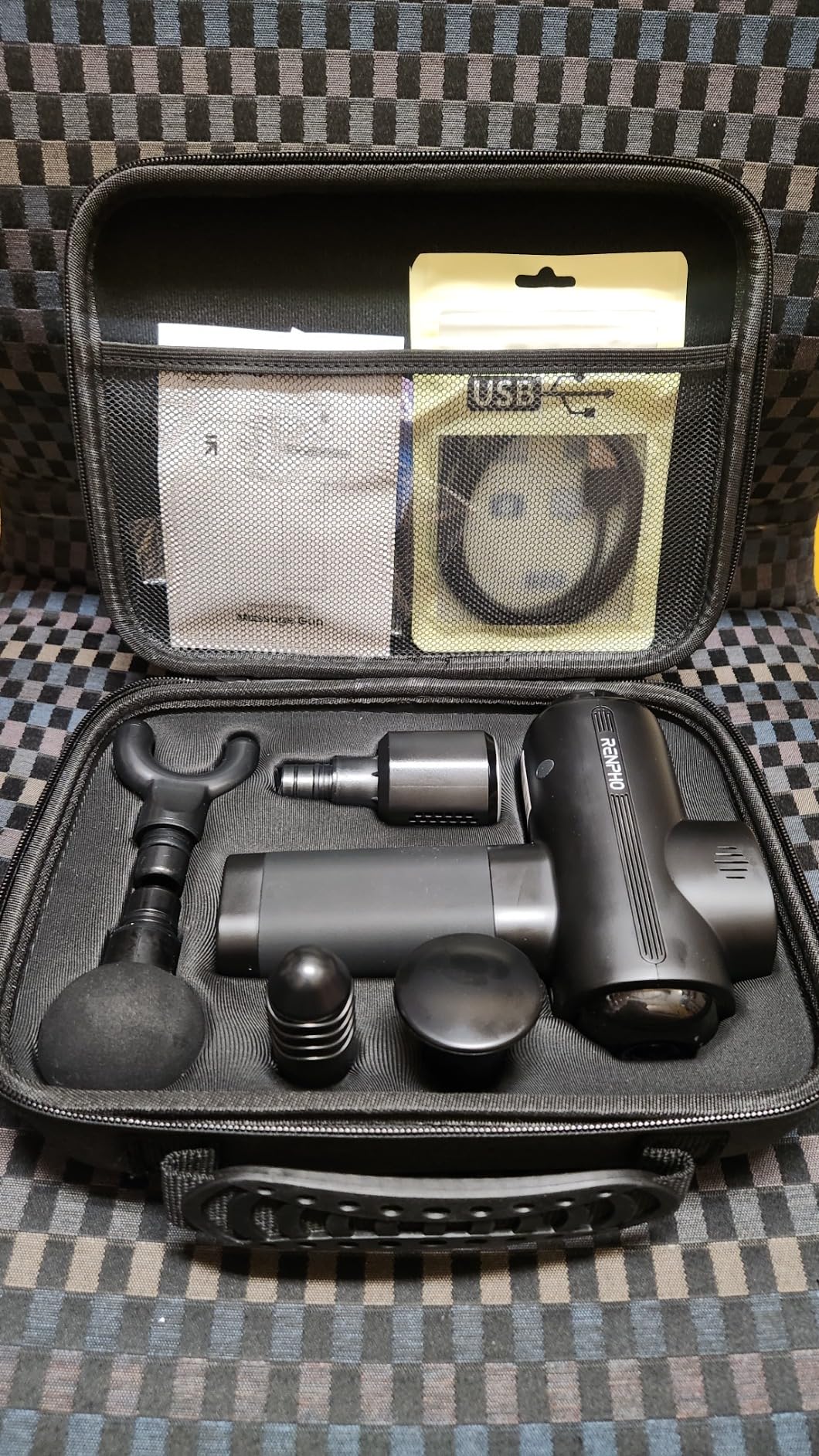 RENPHO Active Thermacool 2 Massage Gun with Heat and Cold, [2026 Upgraded] Percussion Deep Tissue Handheld Neck Massager, FSA Approved, Muscle Masajeador for Men Women Athletes HSA customer photo 2