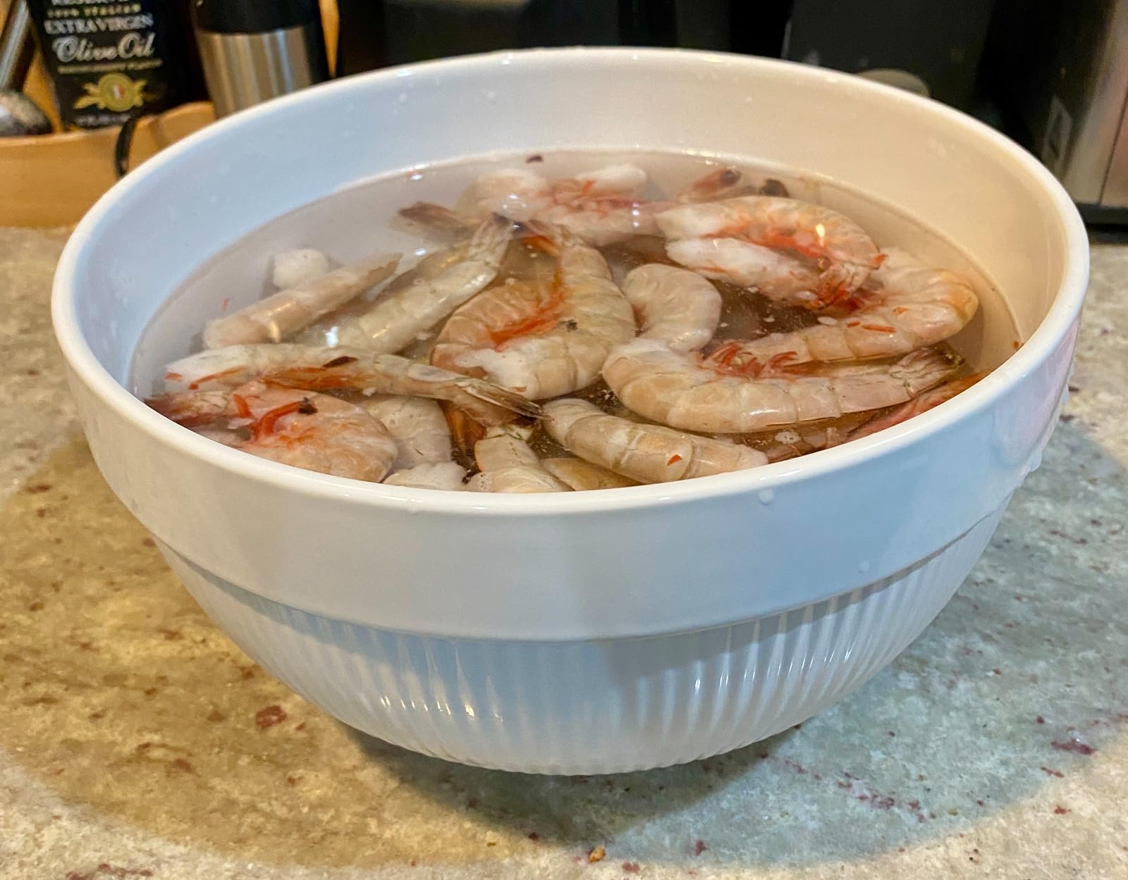 Large Ceramic Mixing Bowls, Glazed White Kitchen Bowl (10