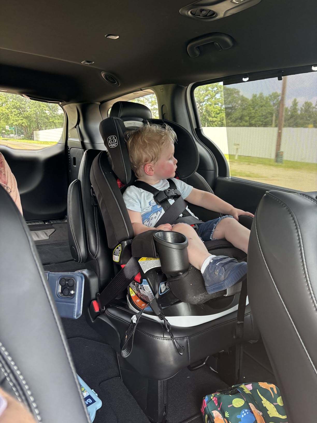 Graco Grows4Me 4-in-1 Convertible Car Seat, 10 Years of Use - Infant Car Seat to Toddler, West Point Design customer photo 1