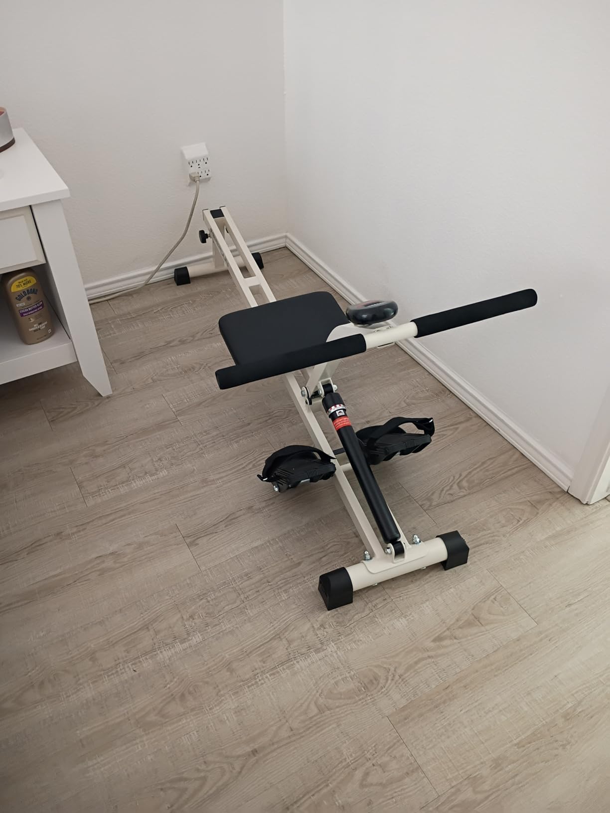FEIERDUN Hydraulic Rowing Machine for Home, Compact Adjustable Rower with 12 Resistance Levels customer photo 2