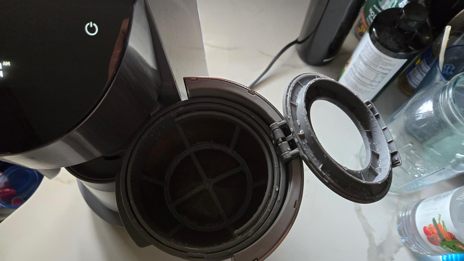 GE Profile Smart Grind & Brew Coffee Maker w/Podless Single Serve, 90oz Water Reservoir, 10 Cup Thermal Carafe, Voice Control, Adjustable Burr Grinder, SCA Certified, Barista-Quality, Stainless Steel Customer Review GE Profile Smart Grind & Brew Coffee Maker w/Podless Single Serve, 90oz Water Reservoir, 10 Cup Thermal Carafe, Voice Control, Adjustable Burr Grinder, SCA Certified, Barista-Quality, Stainless Steel - Customer Photo 2