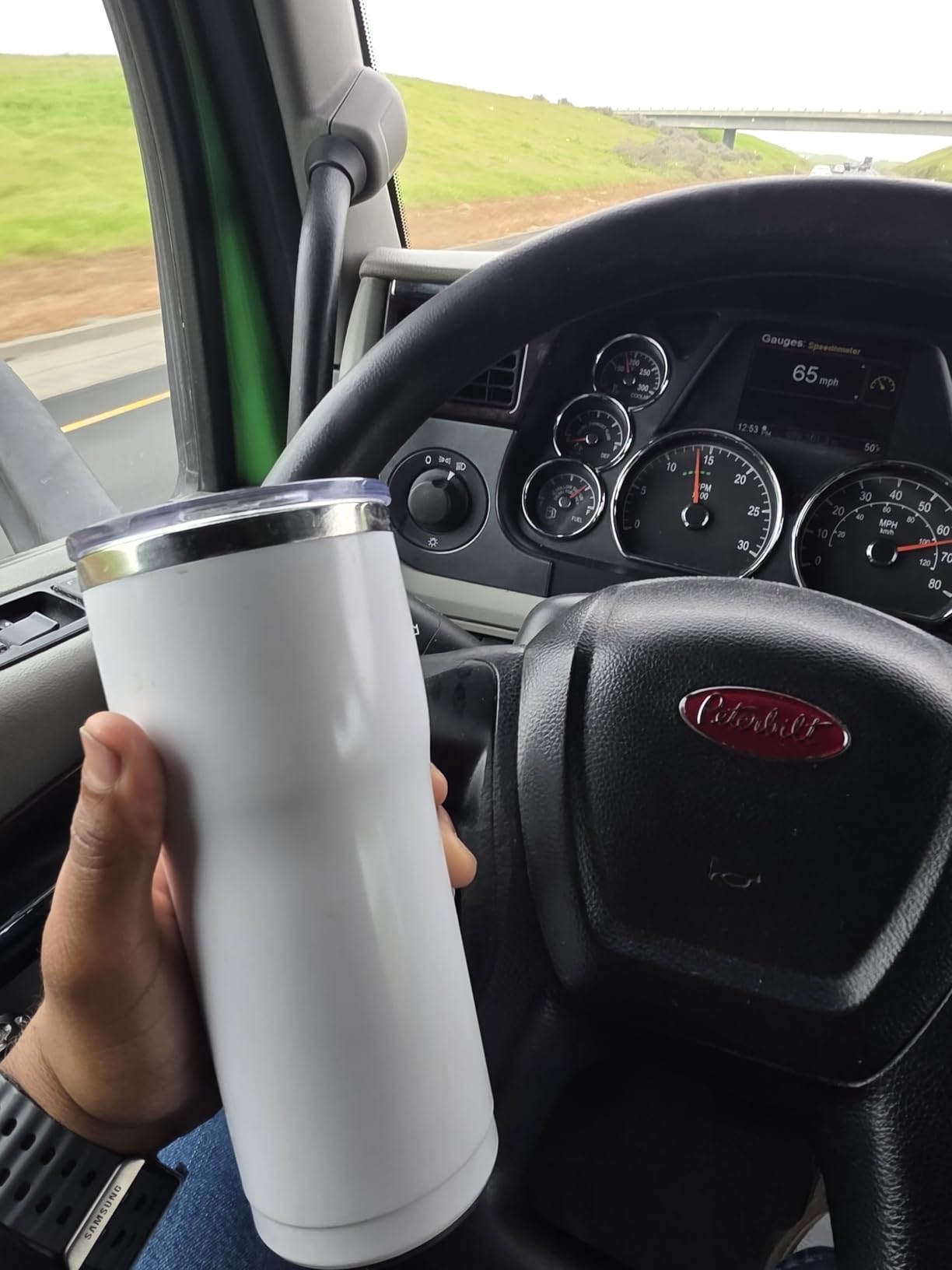 Wagan EL6101 12V Travel Car Heated Mug Portable 16oz Stainless Steel Anti-Spill Lid Slip Resistant Base Car Coffee Warmer Coffee Cup USB–C PD20W 12V DC (Black) Customer Review Wagan EL6101 12V Travel Car Heated Mug Portable 16oz Stainless Steel Anti-Spill Lid Slip Resistant Base Car Coffee Warmer Coffee Cup USB–C PD20W 12V DC (Black) - Customer Photo 1