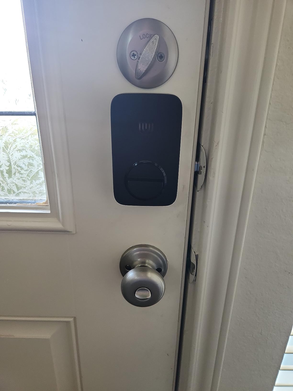 ULTRALOQ Bolt Smart Lock, Built-in Wi-Fi, Matter Over Thread, Works with Apple Home, Alexa, Google, 7-in-1 Keyless Entry Deadbolt with Fingerprint ID, App, Keypad, Remote Control, 18 Months Battery customer photo 1