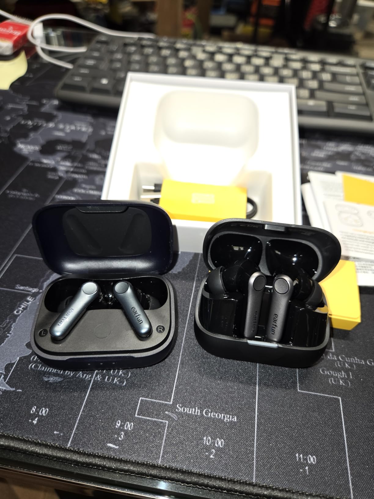 EarFun Air Pro 4+ Adaptive Noise Cancelling Wireless Earbuds, Qualcomm aptX Lossless, Dual Drivers, Translation Earbuds, Snapdragon Sound, 6 Mics AI Clear Calls, Hi-Res Sound, LDAC, Bluetooth 6.0, 54H customer photo 2