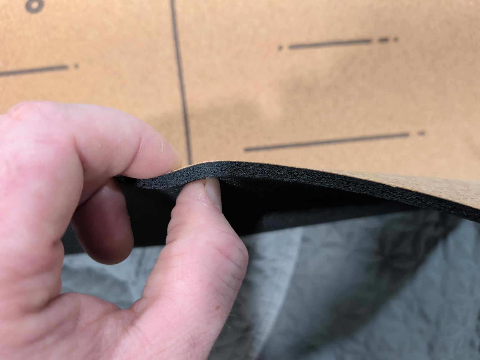 Natural Cork Yoga Mat with Alignment Lines and 55 Instructional Cards in 7 Themes for Beginner - Non-Slip Eco Friendly - 183x66x5mm for Home Workouts, Balance & Precision customer photo 2